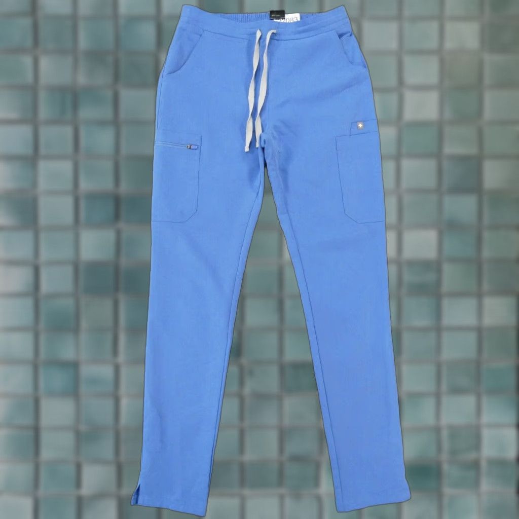 Vintage VINTAGE Figs Technical Collection Scrub Pants Womens Extra Small Blue w Drawstring XS Emergency? Size 26" / US 2 / IT 38 - 1 Thumbnail