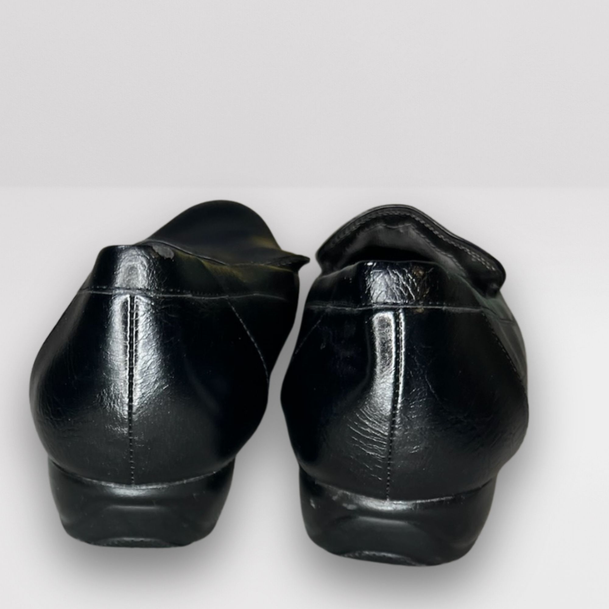 Other Life Stride Womens Black Slip-On Loafers Size 9.5 Stylish Co Size US 9.5 / IT 39.5 - 6 Thumbnail