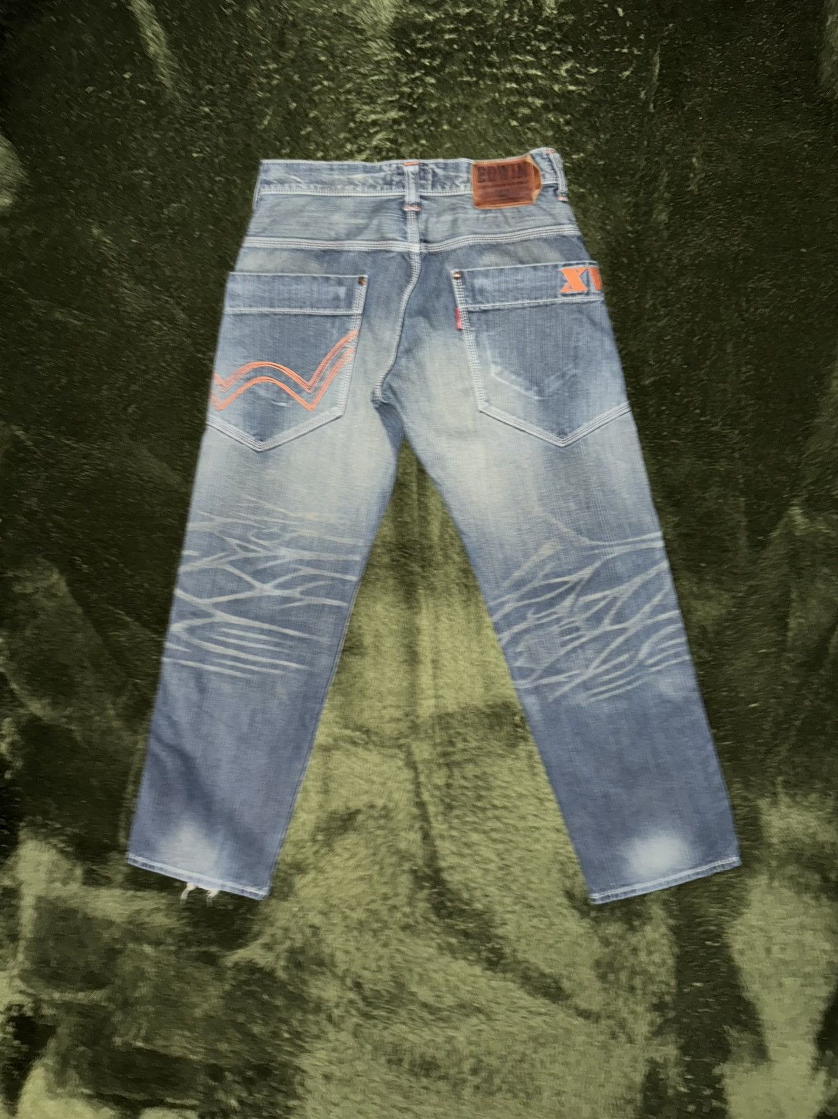 Edwin [32] EDWIN Japan Panel Detail Triple-Stitch Denim Pants Size US 32 / EU 48 - 9 Thumbnail