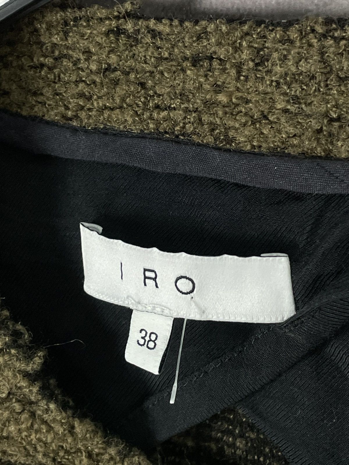 Iro × Japanese Brand Iro Avant Garde Margiela Style Y2K Fur Wool Archive Jacket Size XS / US 0-2 / IT 36-38 - 8 Thumbnail
