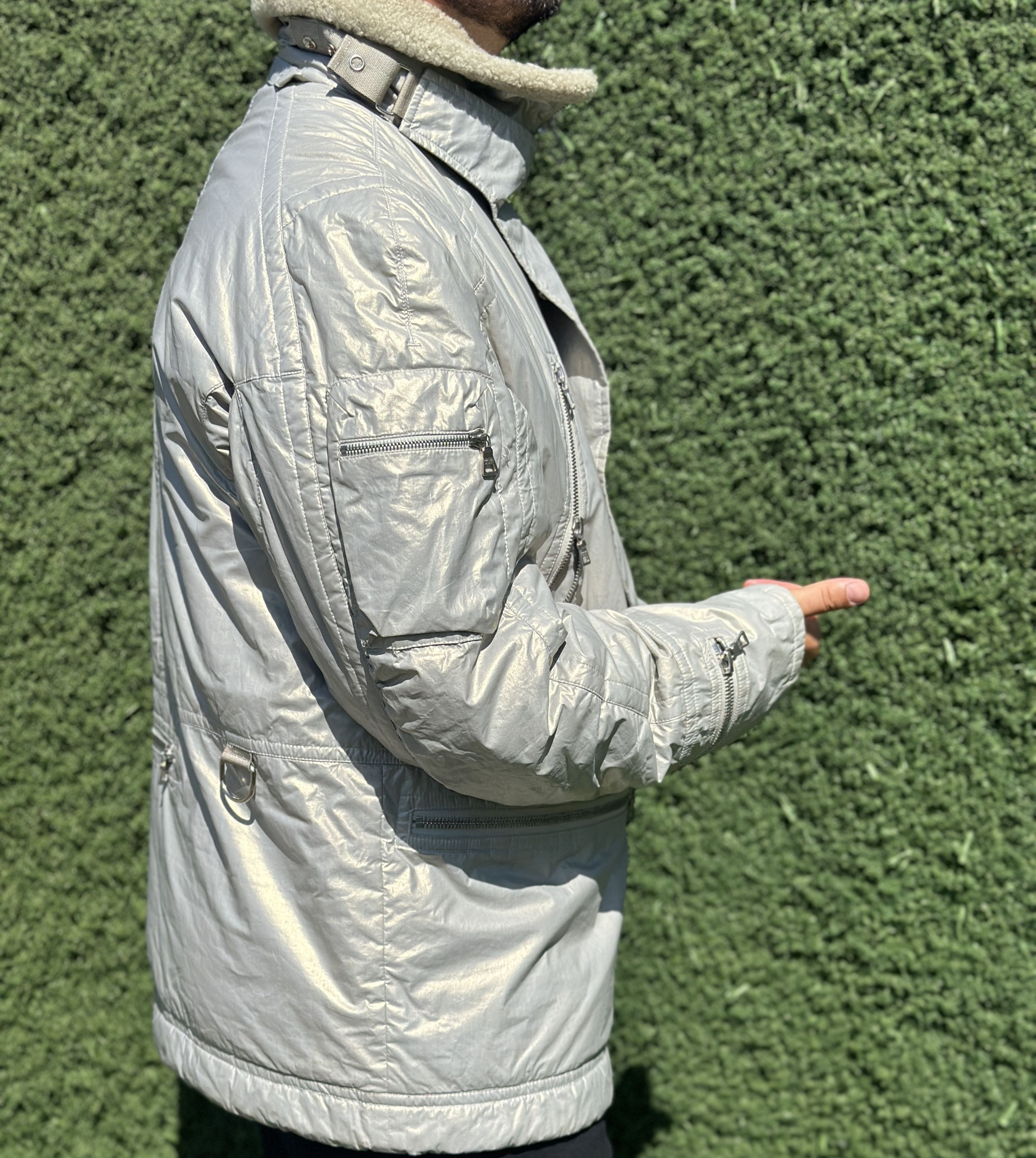 Prada 2000 LineaRossa Prada Milano Astro Shearling Size 50 Size US M / EU 48-50 / 2 - 18 Thumbnail