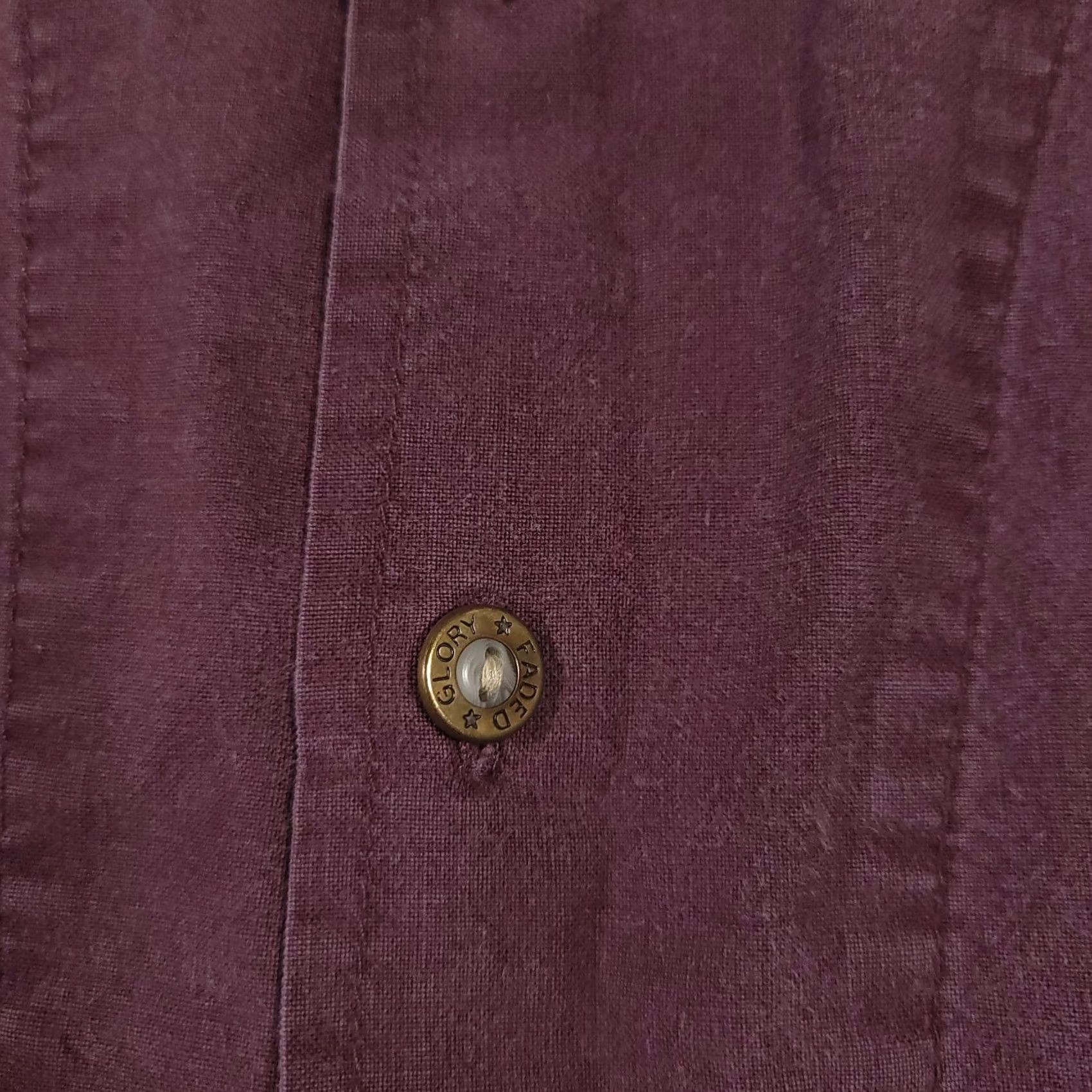 Faded Glory VINTAGE Faded Glory Air Patrol Aviation Button Up Shirt Mens Medium Maroon Retro 80s Retro Casual Shirt Mens Size US M / EU 48-50 / 2 - 7 Thumbnail
