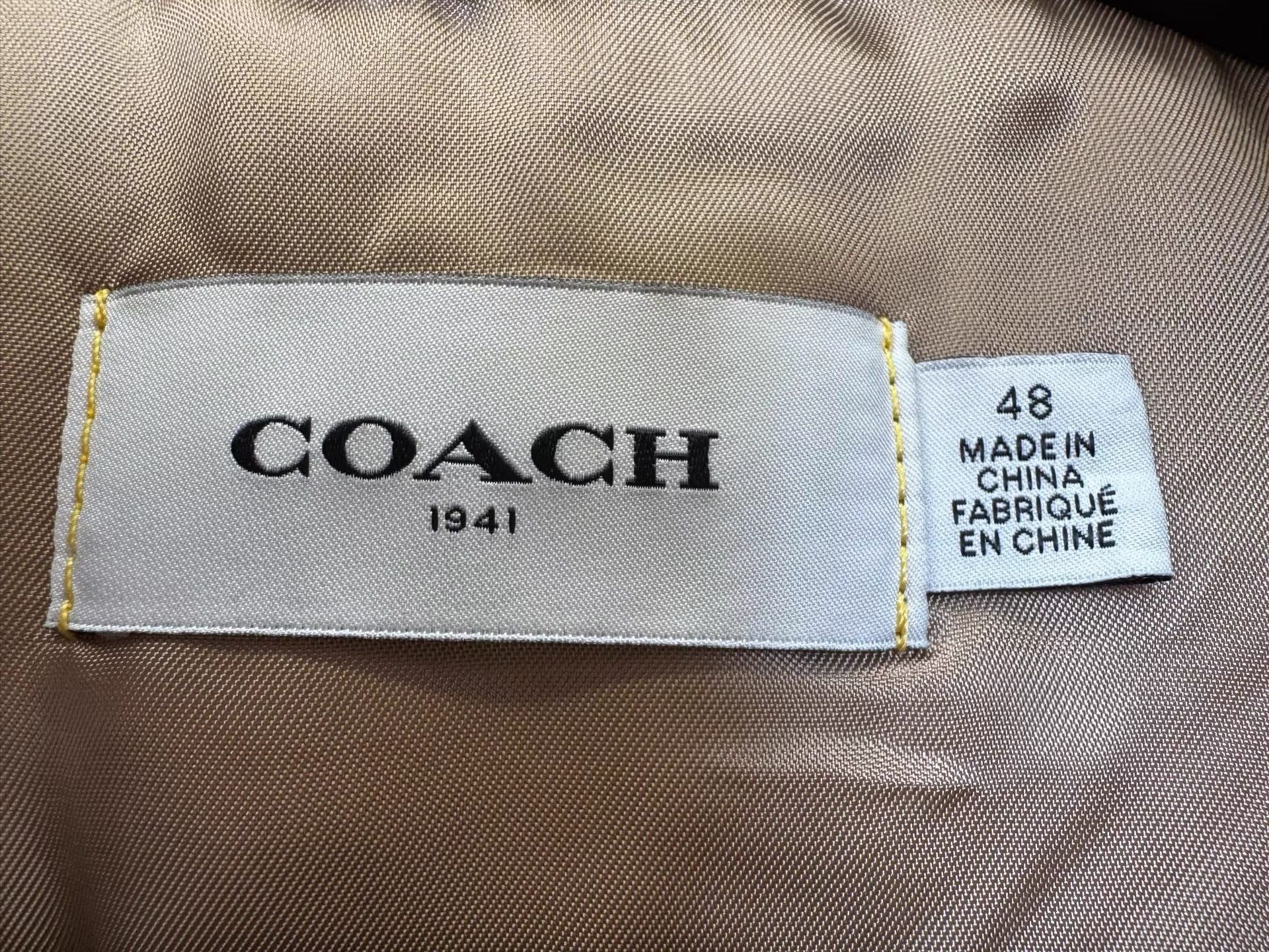 Coach Coach Classic Carriage Shearling Men's Coat K36 Size US M / EU 48-50 / 2 - 3 Thumbnail