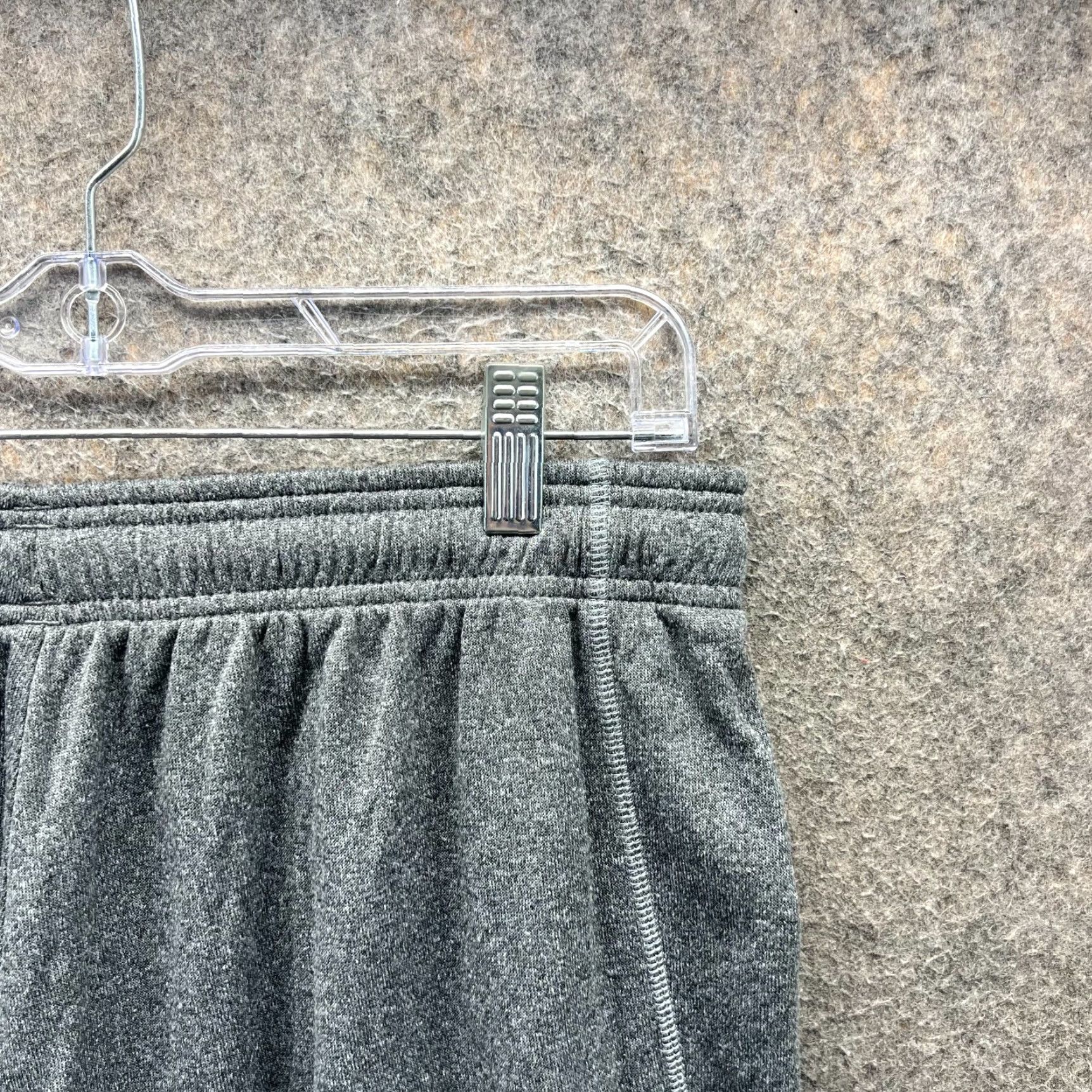 Adidas VINTAGE Adidas Sweatpants Mens Large Gray Lightweight Trefoil Heather Sweatpants Size US 33 - 7 Thumbnail