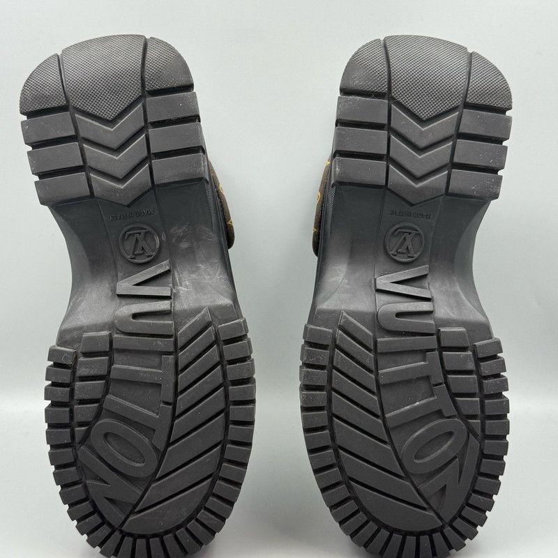 Louis Vuitton Louis Vuitton Black Leather Chelsea Boots for Women Size US 8 / IT 38 - 8 Thumbnail