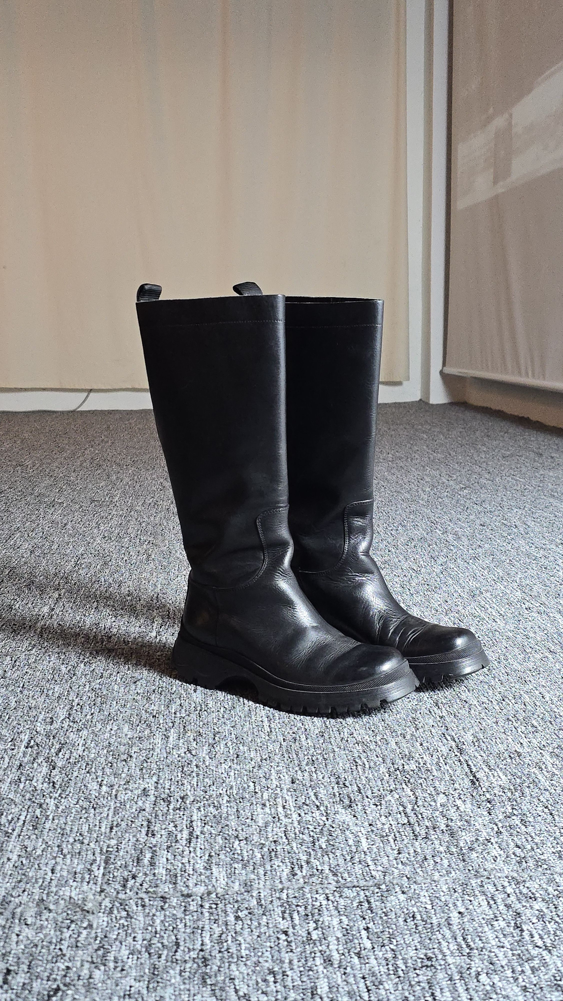 Prada PRADA SPORTS LUG SOLE BOOTS. 2004. Size US 6 / IT 36 - 1 Thumbnail