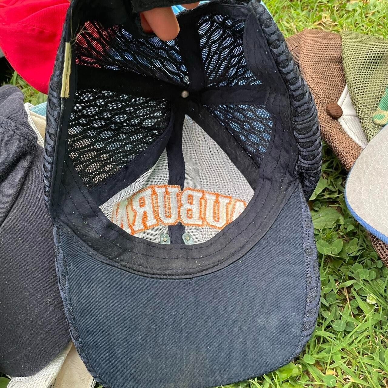 NCAA × Vintage 90s Auburn Tigers Alabama University StrapBack Vintage Hat Size ONE SIZE - 3 Thumbnail