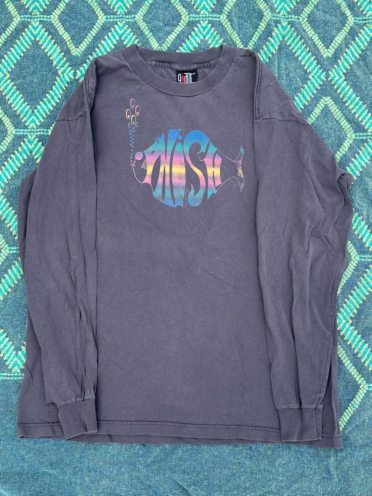 image of Band Tees x Vintage 1995 Vintage Phish Tee in Grey, Men's (Size XL)