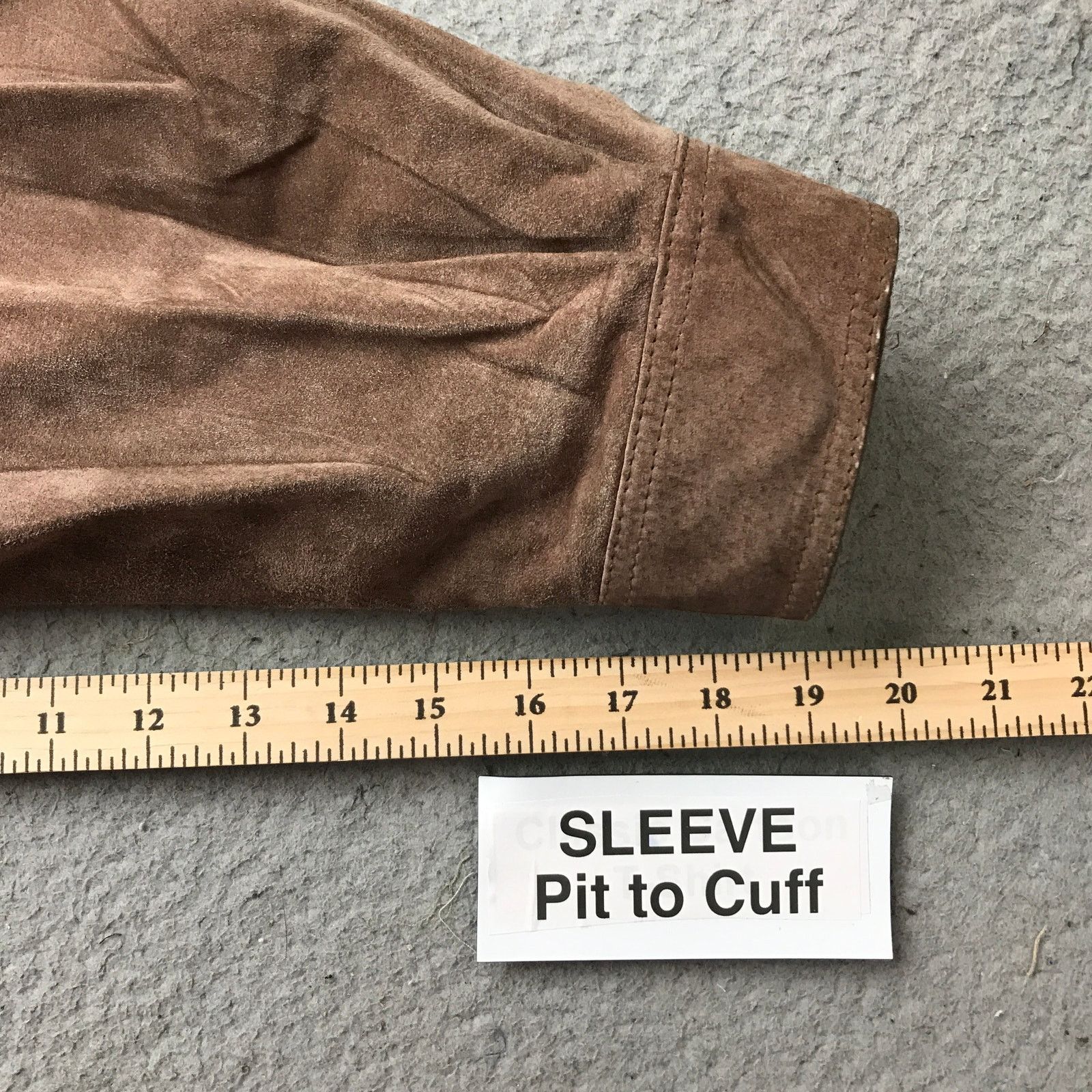 Other Byrnes & Baker Suede Leather Bomber Jacket Men Large L Brown Size US L / EU 52-54 / 3 - 13 Thumbnail