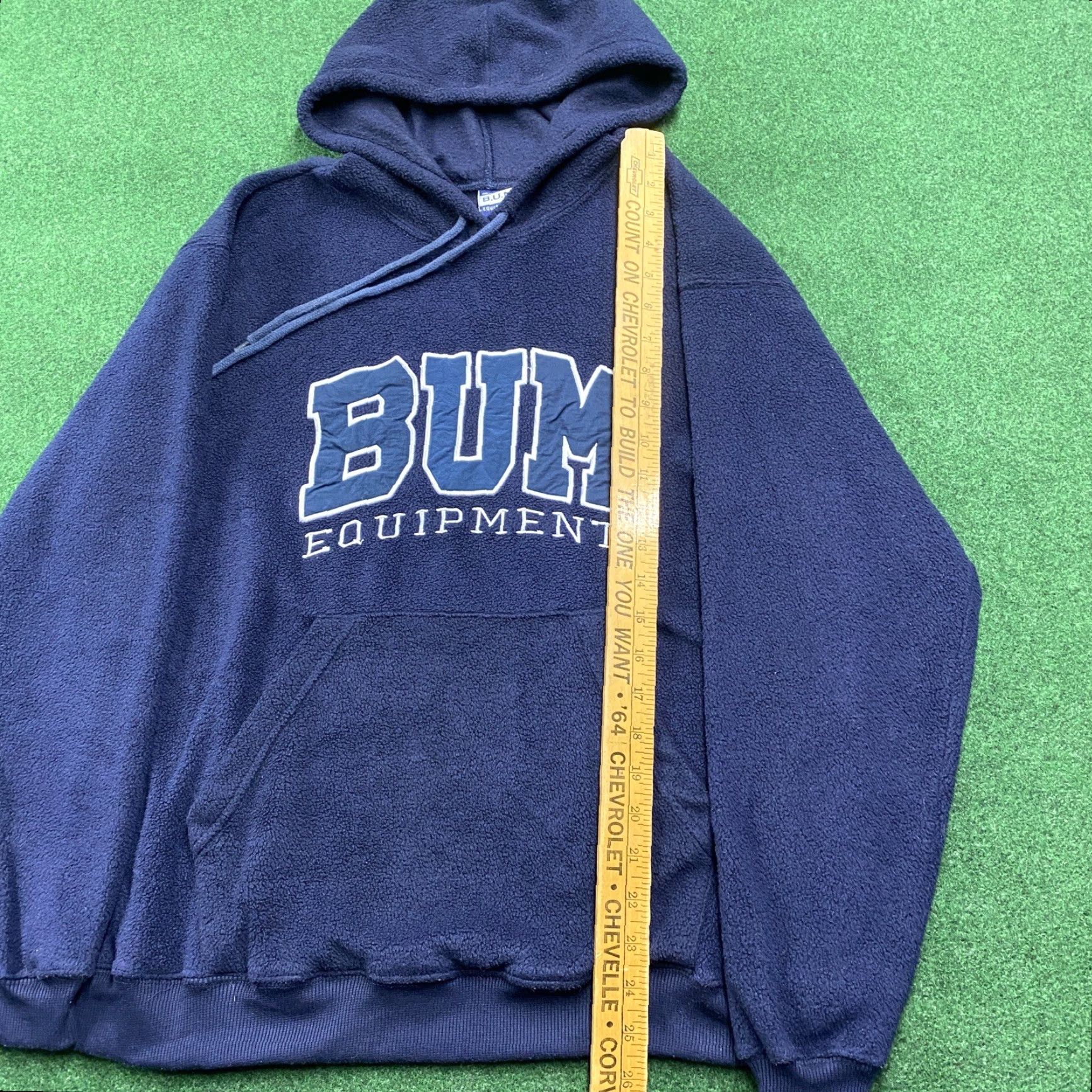 Equipment VINTAGE BUM Equipment Hoodie Mens S Blue Y2K Surf Grunge Pullover Sweatshirt Size US S / EU 44-46 / 1 - 6 Thumbnail