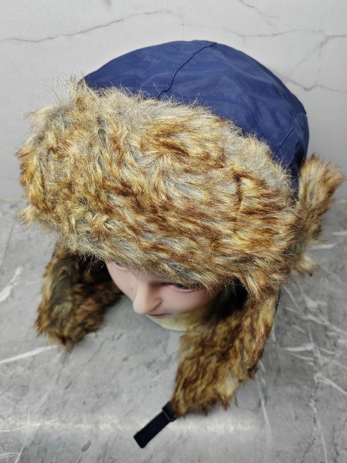 If Six Was Nine Vintage Y2k Tough Headwear Ushanka Fur Earflap Cap Hat Size ONE SIZE - 3 Thumbnail
