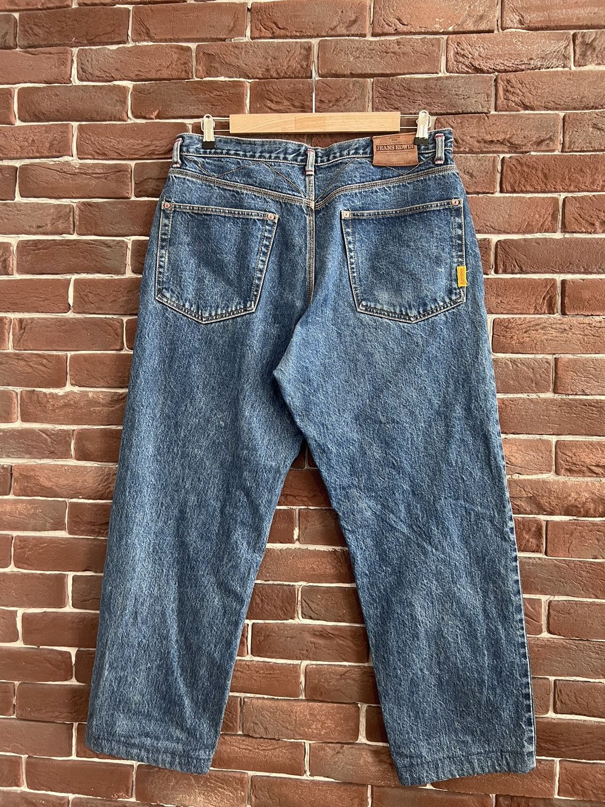 Edwin Edwin Tokyo Japan Brand Big Boy Baggy Denim Jeans Pants Y2K Size US 38 / EU 54 - 4 Thumbnail