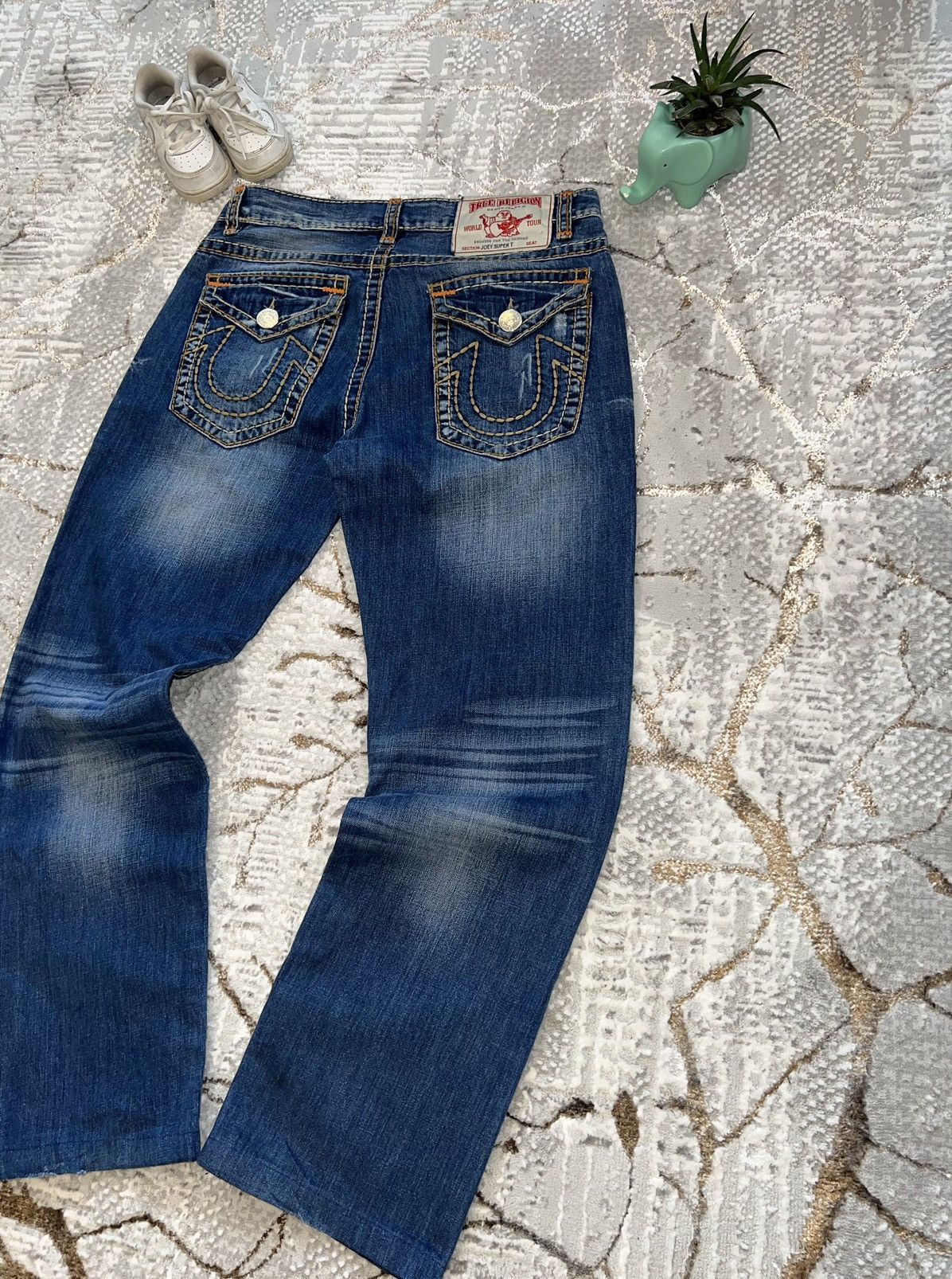 Japanese Brand × True Religion × Vintage TRUE RELIGION CHIEFKEEF VINTAGE 90S JEANS PANTS BUDDHA Y2K Size US 33 - 3 Thumbnail