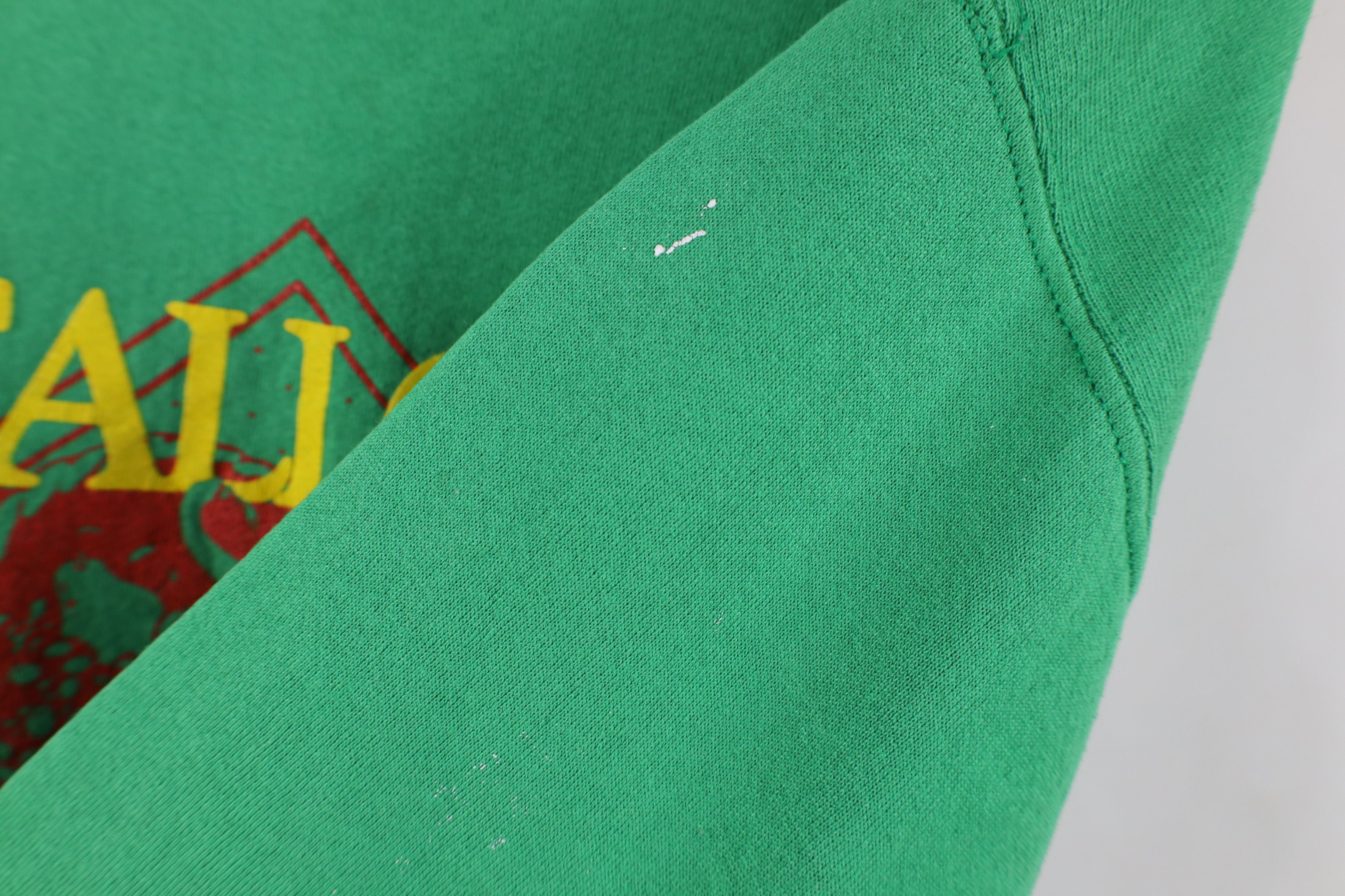 Vintage Vintage 90s Streetwear Produce Farmer Sweatshirt Green USA Size US XL / EU 56 / 4 - 8 Thumbnail