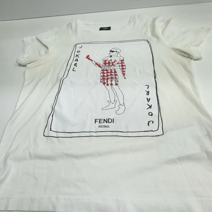 Fendi Fendi Karl Lagerfeld Graphic Short Sleeve T-Shirt -2507 Size US S / EU 44-46 / 1 - 3 Thumbnail