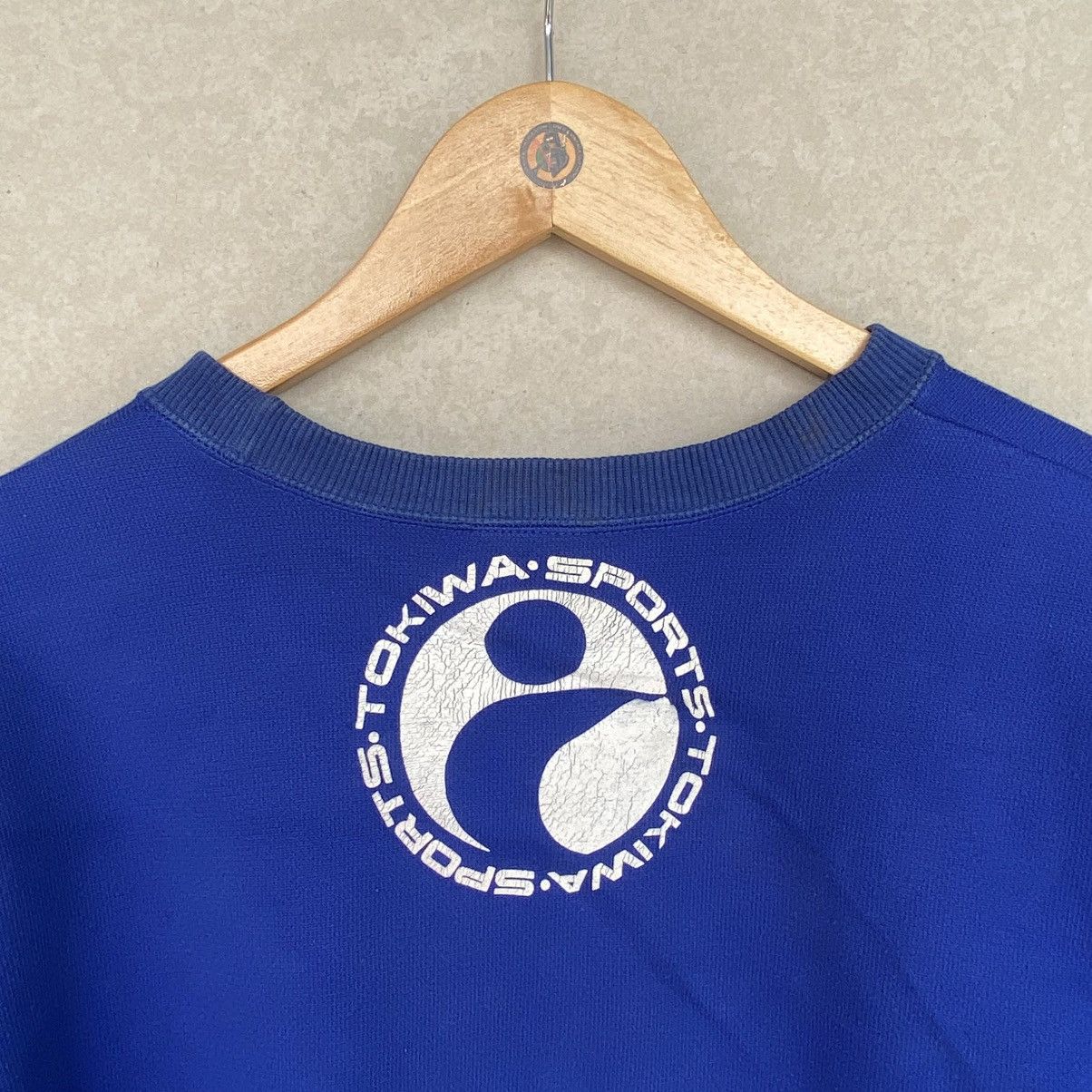 Other Vintage Mizuno Small Logo Printed Crewneck Sweatshirt Blue Size US L / EU 52-54 / 3 - 7 Thumbnail