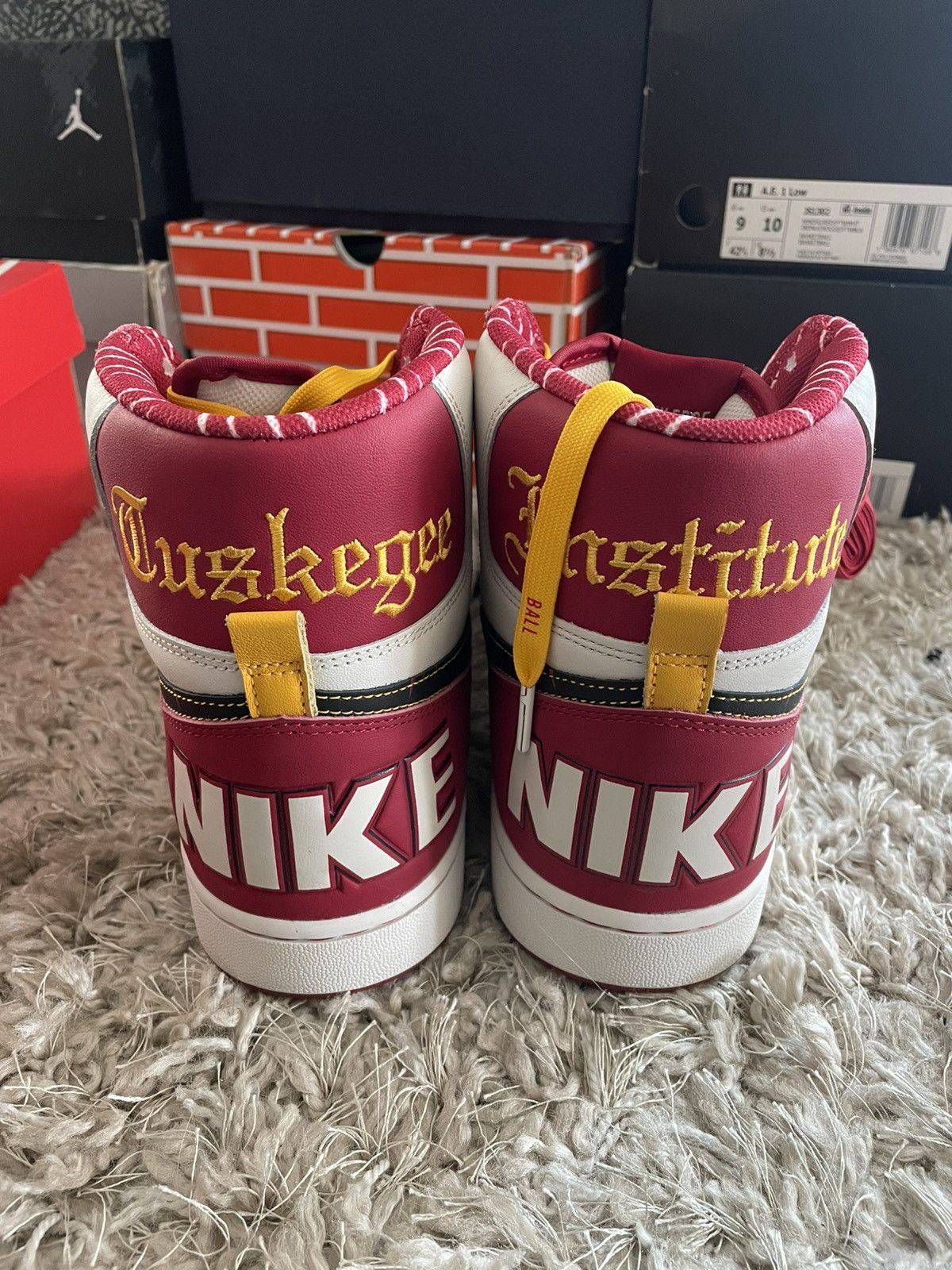 Nike Nike Terminator High Tuskegee University Size US 14 / EU 47 - 6 Thumbnail