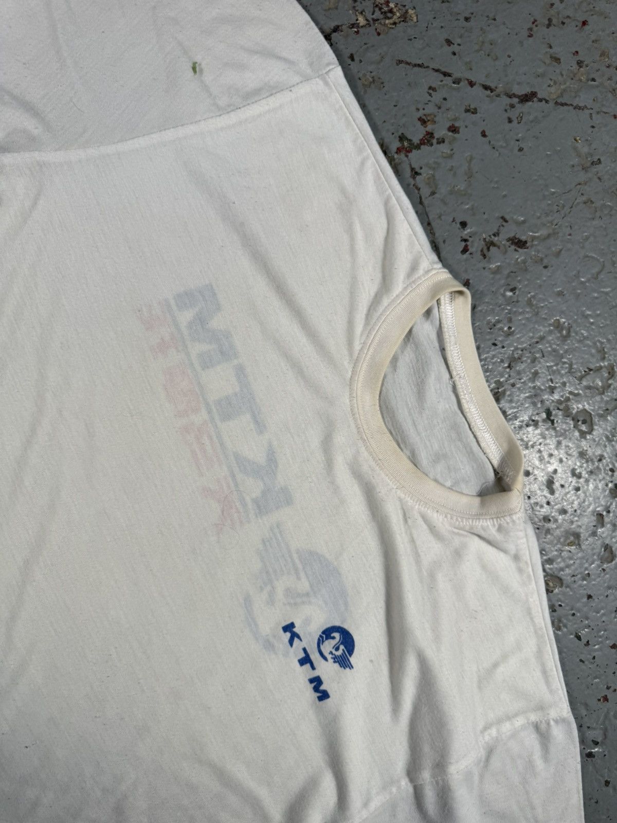 Other Vintage Ktm Racing White Japenese Tee Shirt Size US M / EU 48-50 / 2 - 8 Thumbnail