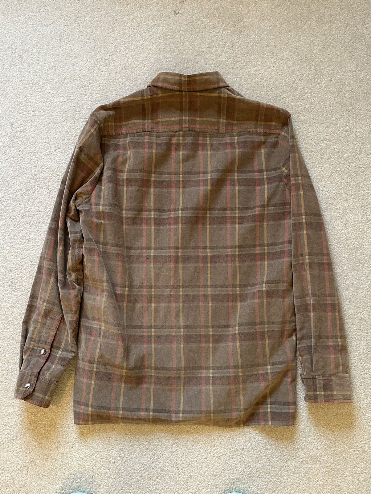 A.P.C. APC Pearl Button Flannel Shirt Size US S / EU 44-46 / 1 - 2 Thumbnail
