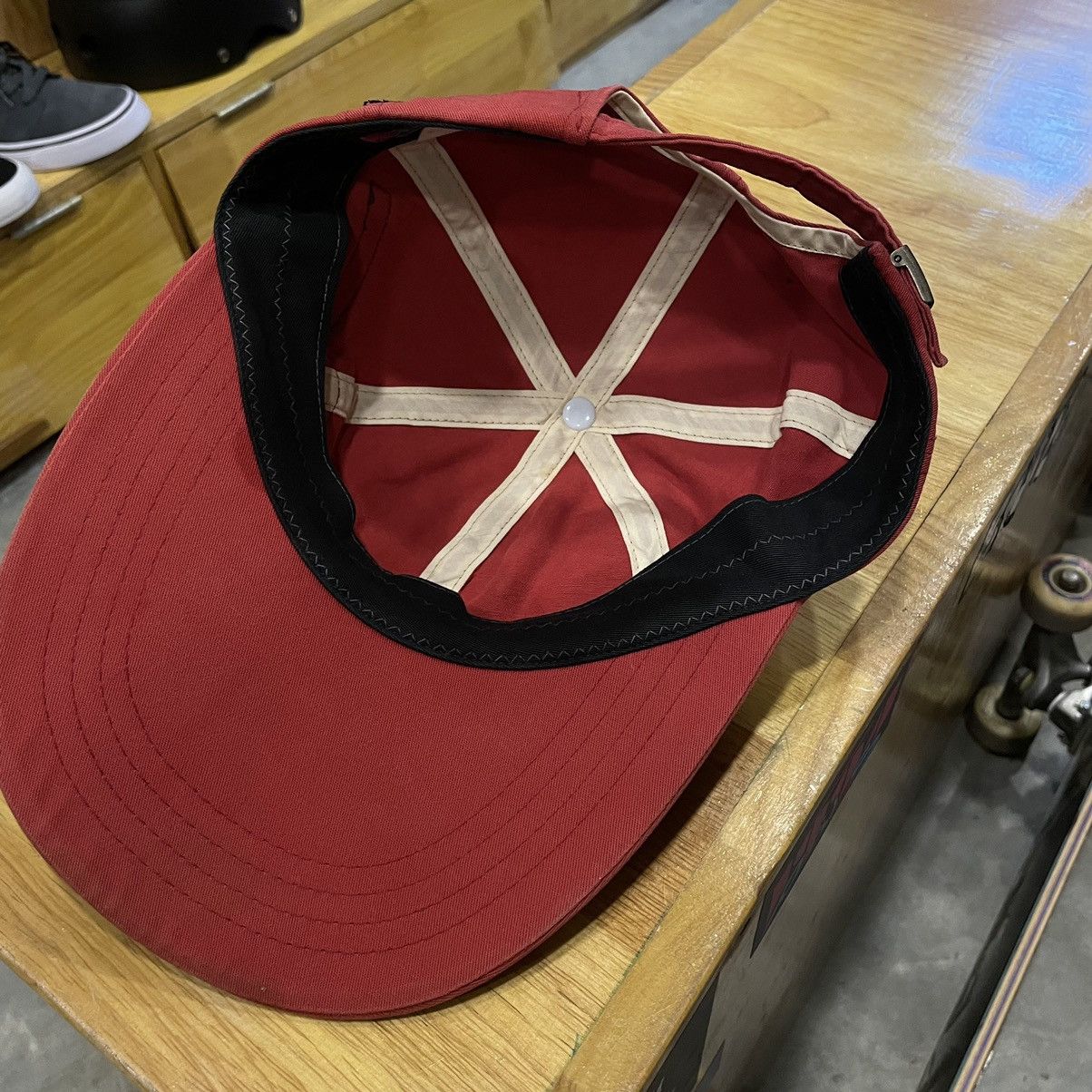 Seditionaries × Vintage Vintage Long Brim Patchwork Cap Size ONE SIZE - 2 Thumbnail