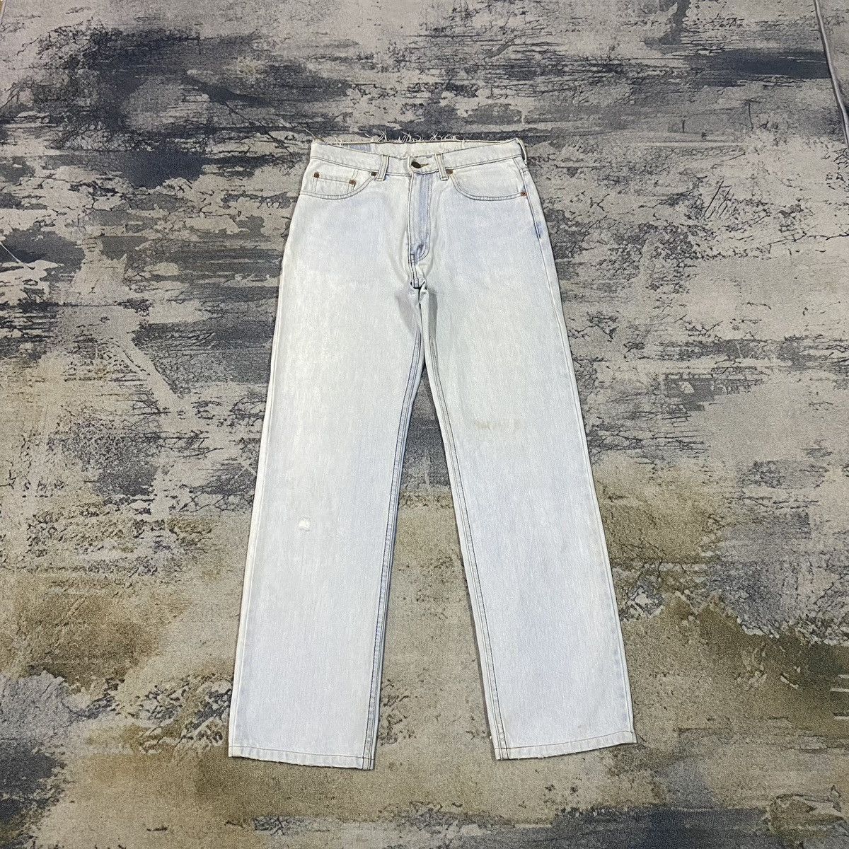 Levi's Vintage 90s Levis 515 Stright Loose Light Washed Jeans Size US 29 - 1 Thumbnail