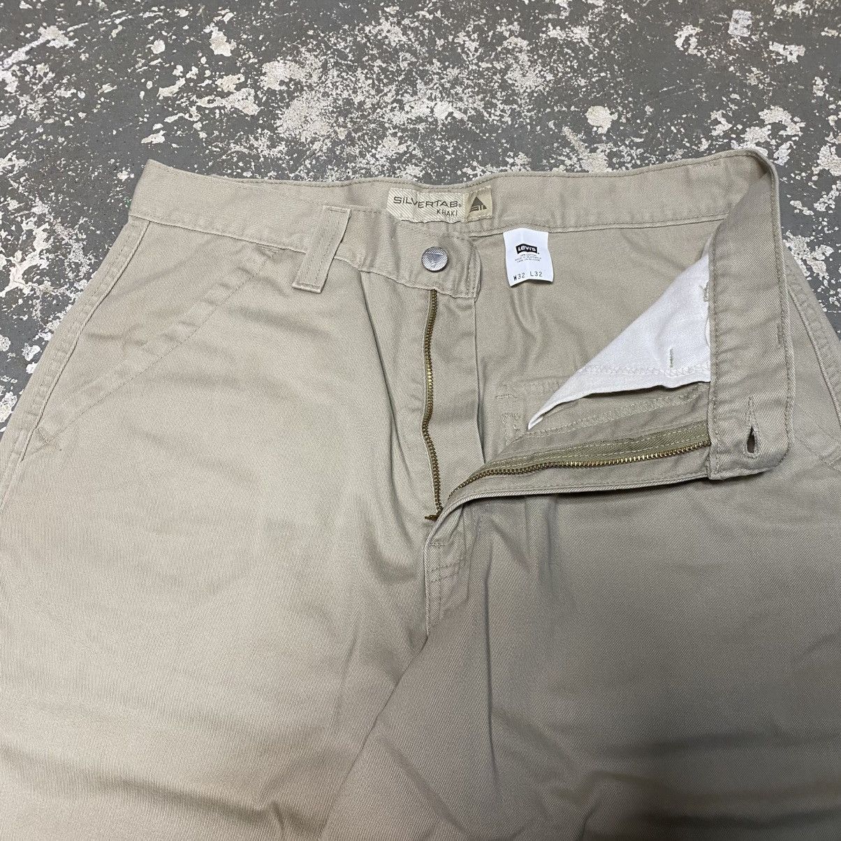 JNCO × Levi's × Vintage Vintage Levi’s SilverTab Cargo Tan Baggy Pants 90s Size US 32 / EU 48 - 4 Thumbnail