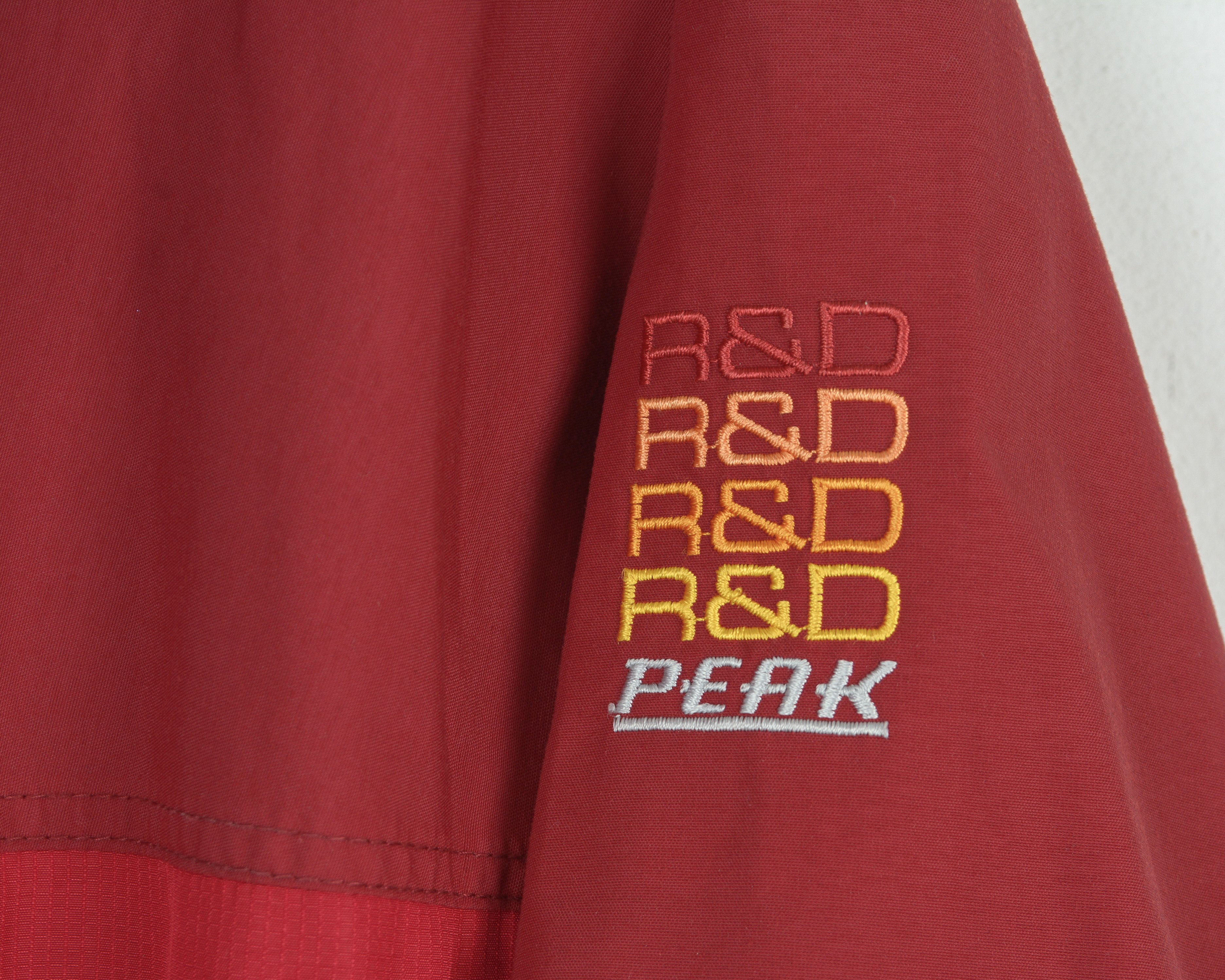 Goretex R&D M Jacket Gore-Tex Rain Coat Windbreaker Red Hiking Top Size US M / EU 48-50 / 2 - 4 Thumbnail