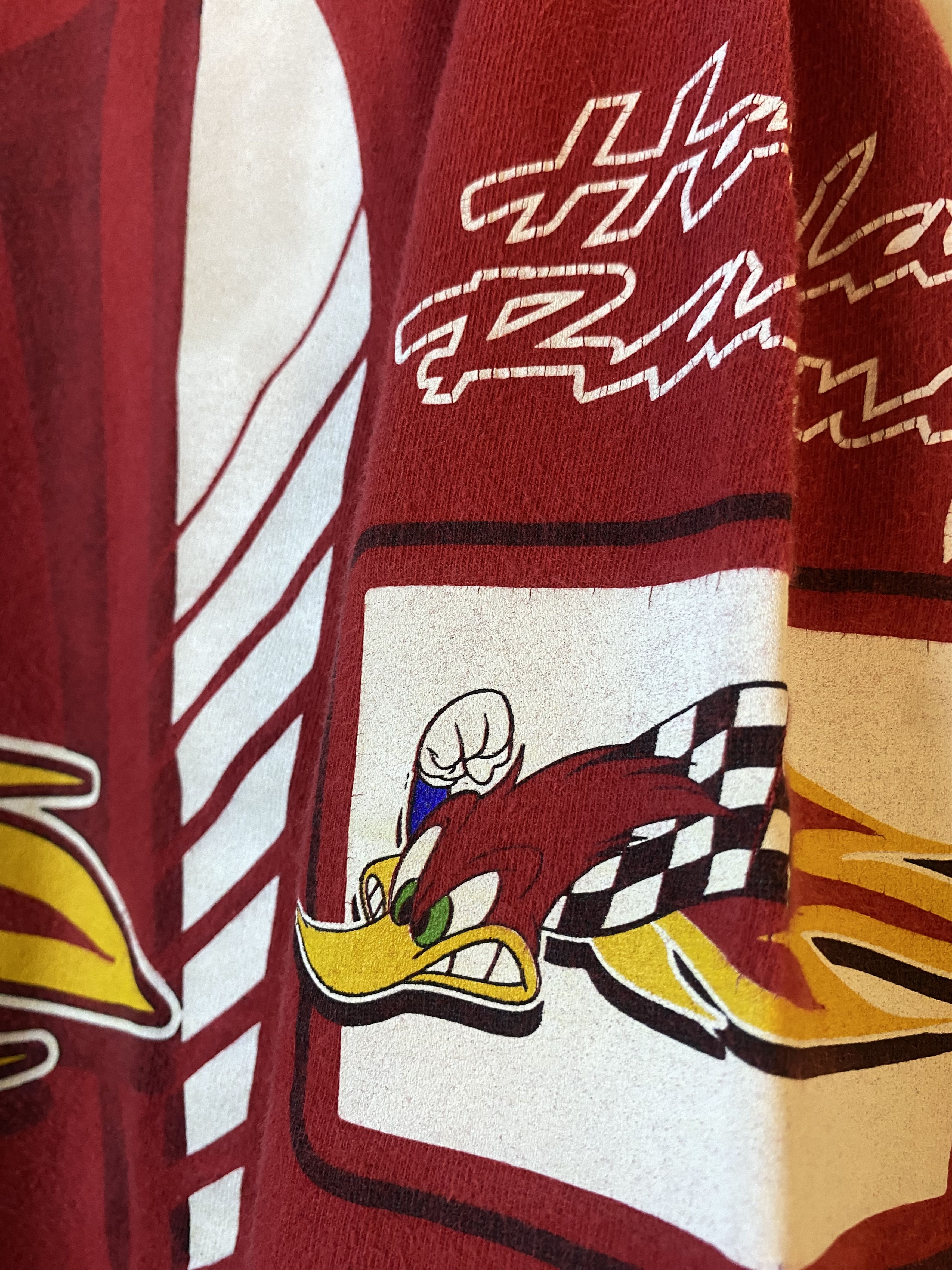 Vintage Original 2000's Honda Racing "Woody Woodpecker" Longsleeve Size US XL / EU 56 / 4 - 3 Thumbnail