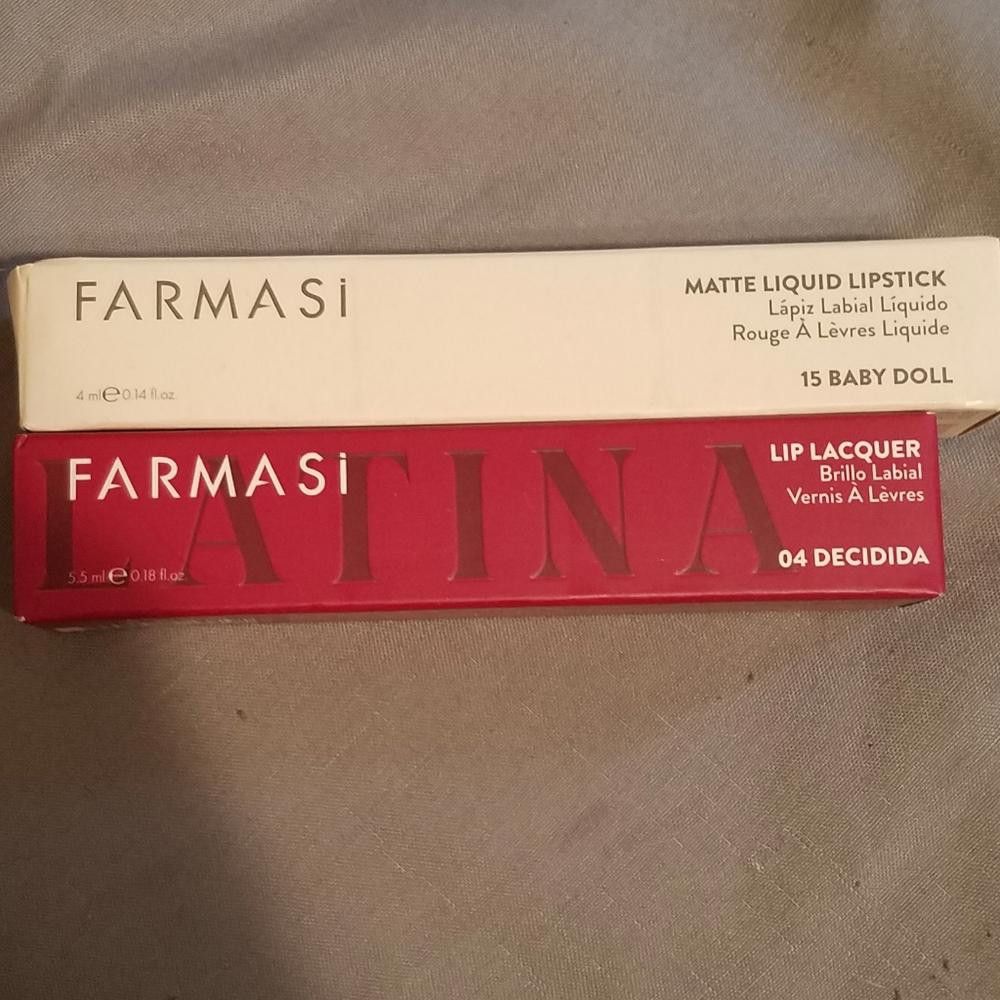 Designer Farmasi Lip Lacquer and Matte Liquid Lipstick Set Size ONE SIZE - 1 Preview