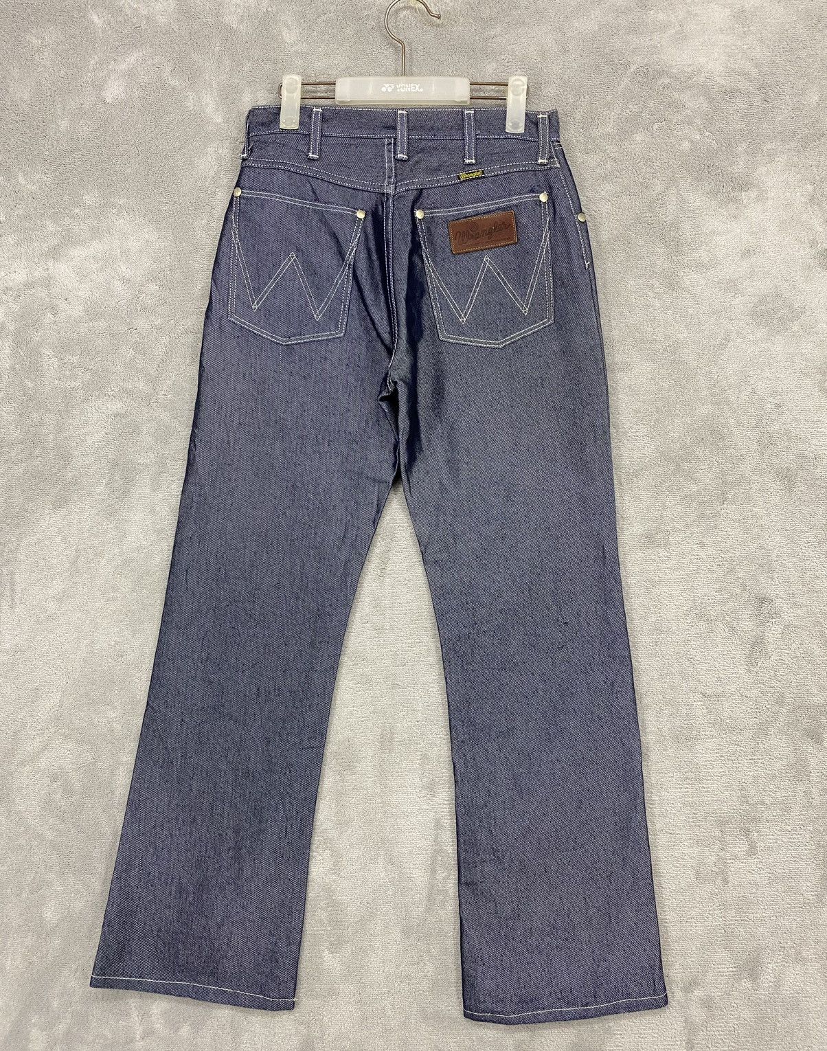 Japanese Brand × Wrangler 💥 Wrangler Blue Denim Rare Design Size US 29 - 2 Thumbnail