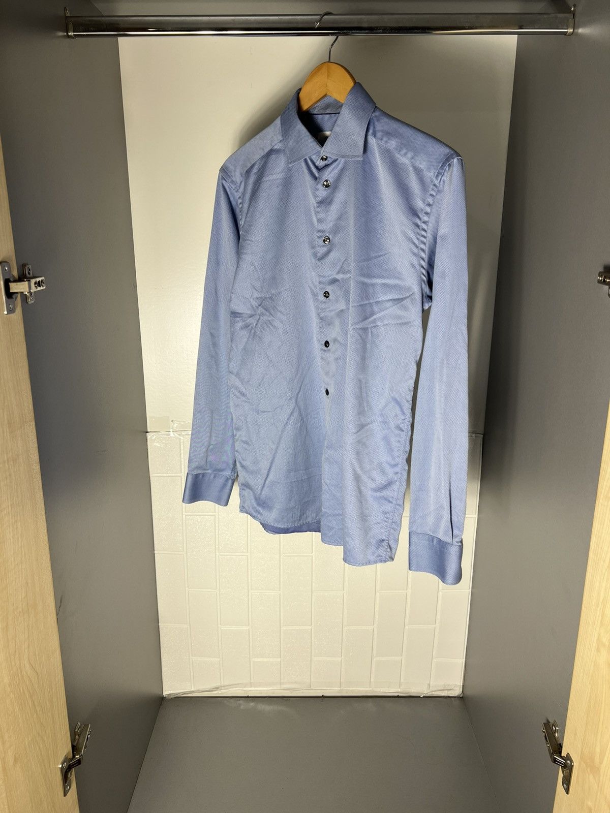 Eton VINTAGE ETON CLASSIC SHIRT ITALIAN DESIGNER CASUAL Y2K 90s Size US M / EU 48-50 / 2 - 8 Thumbnail