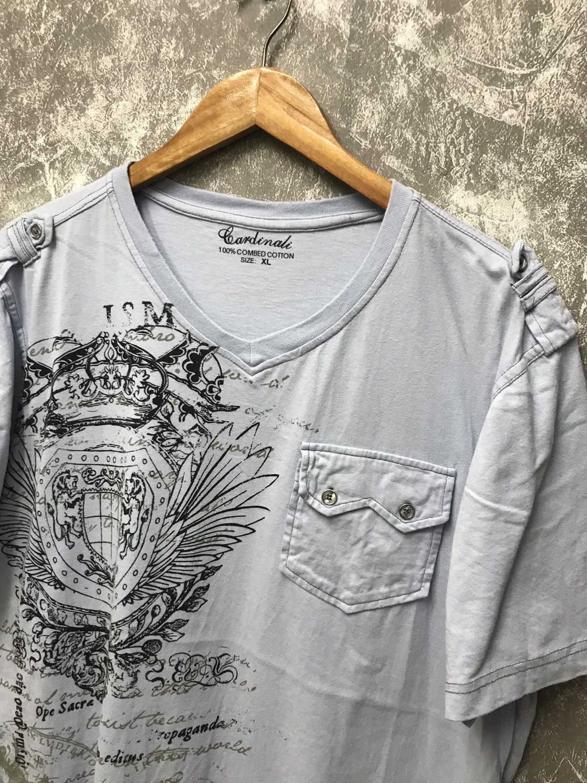 Affliction × Ed Hardy × Southpole Affliction Lion Wing Y2K Graphic Tee Size US XL / EU 56 / 4 - 3 Thumbnail