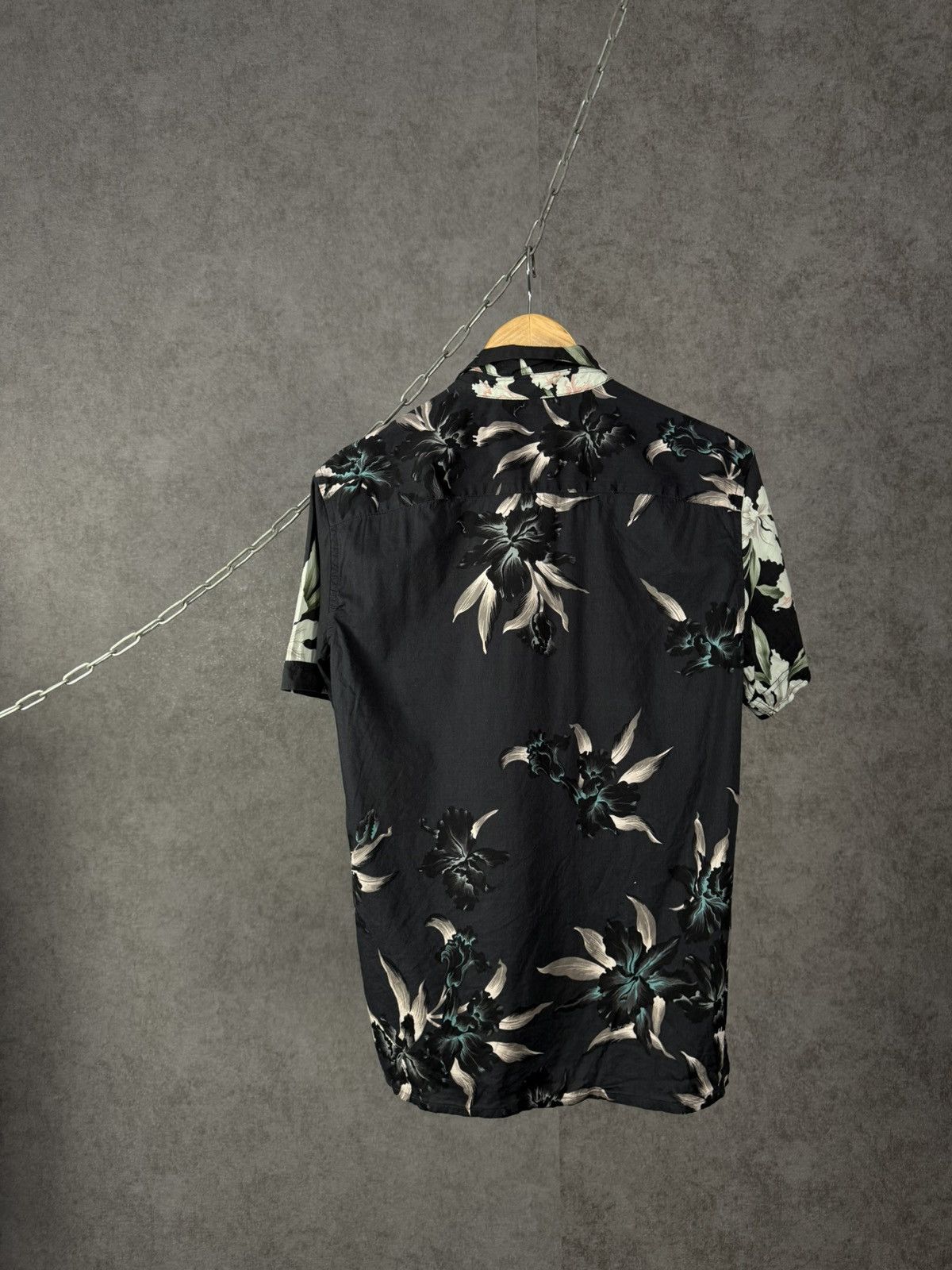 Allsaints Allsaints designer Hawaiian crazy shirt Size US S / EU 44-46 / 1 - 5 Thumbnail