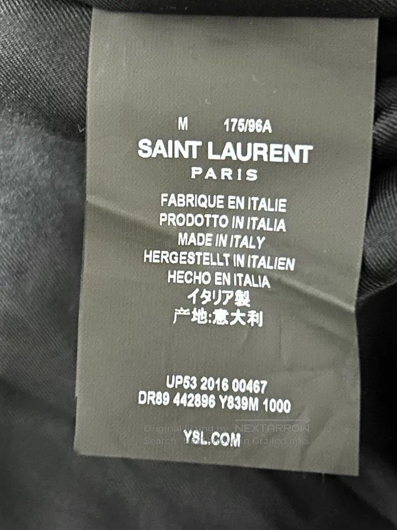 Saint Laurent Paris Saint Laurent Paris Jacket Size US M / EU 48-50 / 2 - 7 Thumbnail