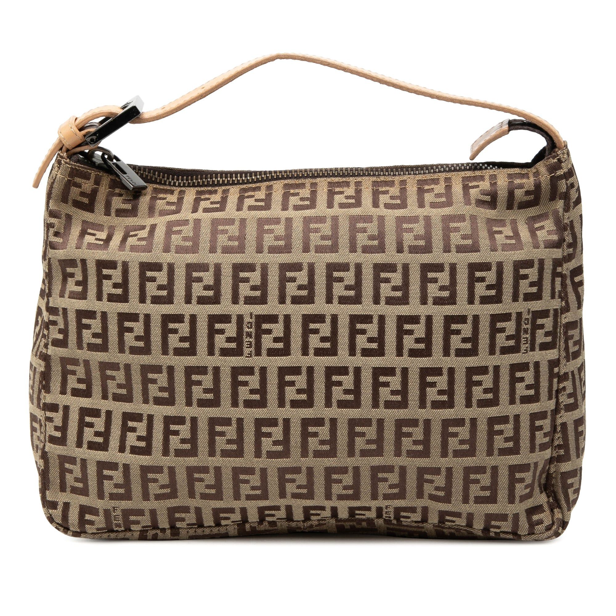 Fendi Zucchino Canvas Handbag Size ONE SIZE - 1 Thumbnail