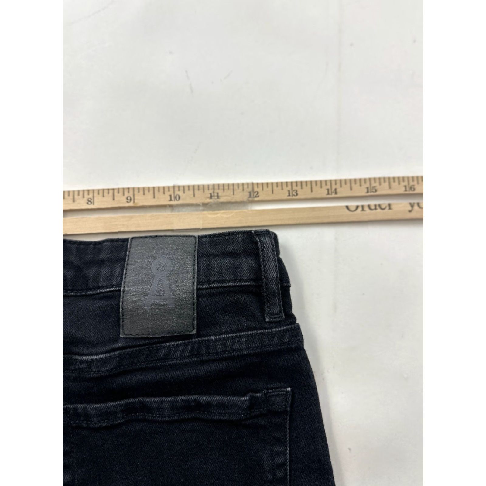 Vintage Armedangels Jeans Women’s 27 Black Skinny Stretch Jeans Slim Rise Mid Dark Wash Womens 27 Black Skinny Stretch Size 27" / US 4 / IT 40 - 6 Thumbnail