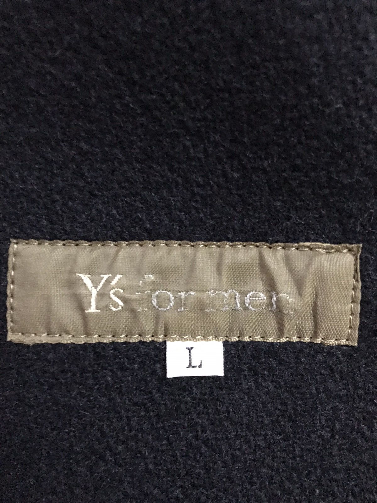 Yohji Yamamoto Yohji Yamamoto Black Wool Double Breasted Long Coat Size US L / EU 52-54 / 3 - 9 Thumbnail