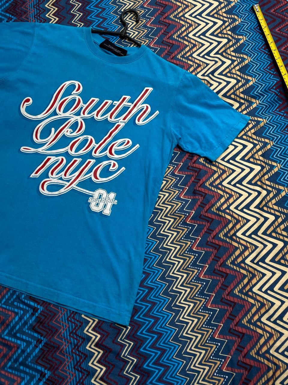 Southpole Streetwear T-Shirt Southpole big logo blue Y2K Vintage Size US S / EU 44-46 / 1 - 9 Thumbnail