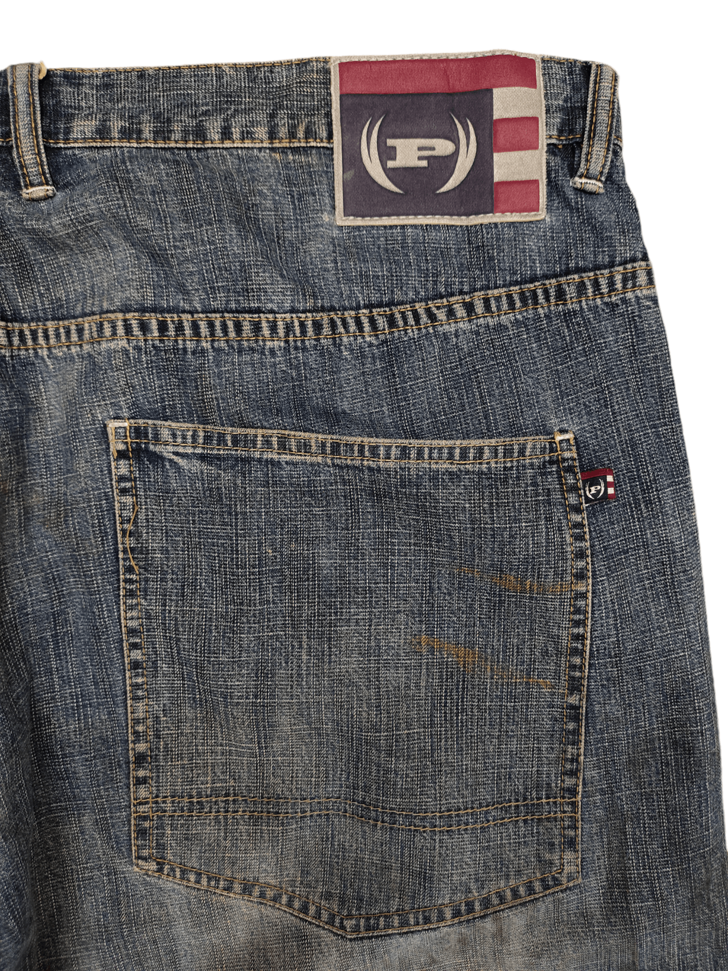 Phat Farm Baggy Jeans Phat Farm Clawmark Denim Wide Leg 90s Jnco Size US 42 / EU 58 - 14 Thumbnail