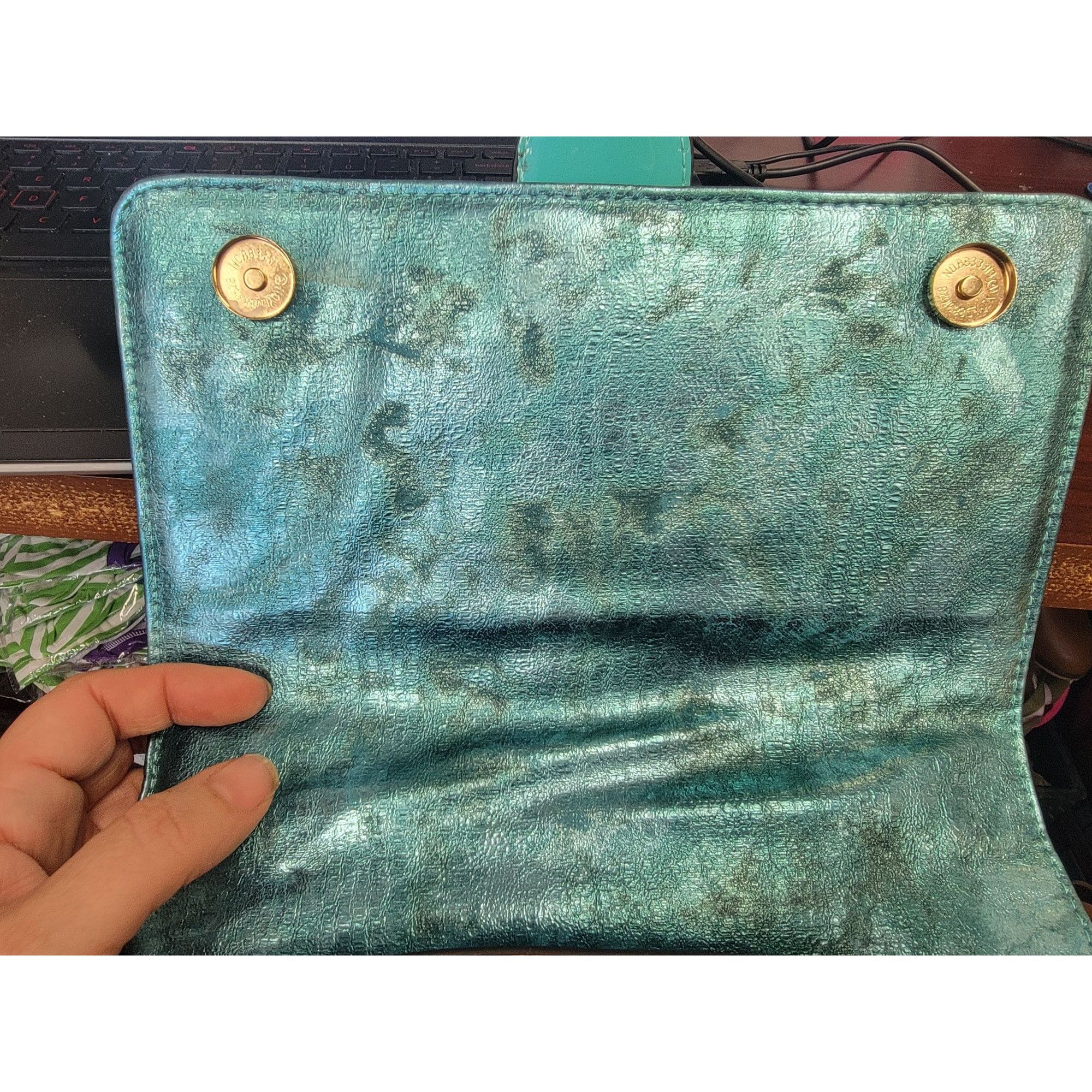 Other Brangio (Italy) Metallic Crossbody Bag With Chain Strap & Mu Size ONE SIZE - 3 Thumbnail