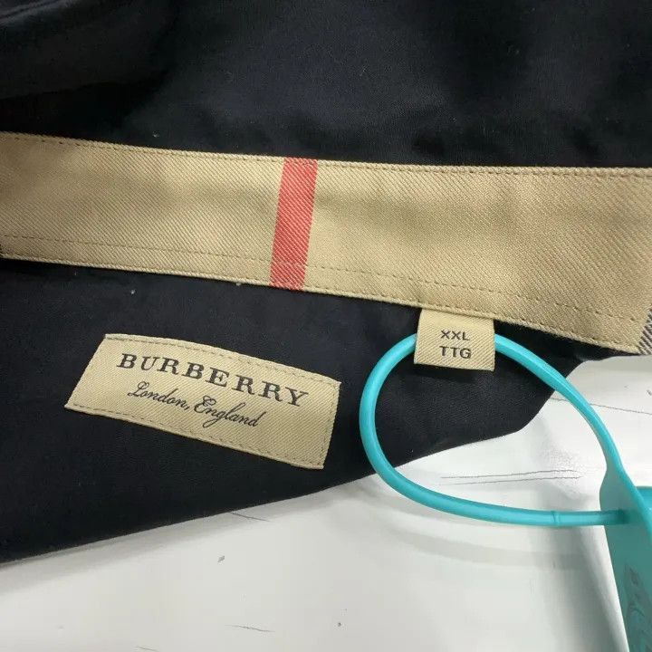 Burberry Burberry Burberry Black Long Sleeve Logo Shirt for Men-250 Size US XXL / EU 58 / 5 - 2 Thumbnail