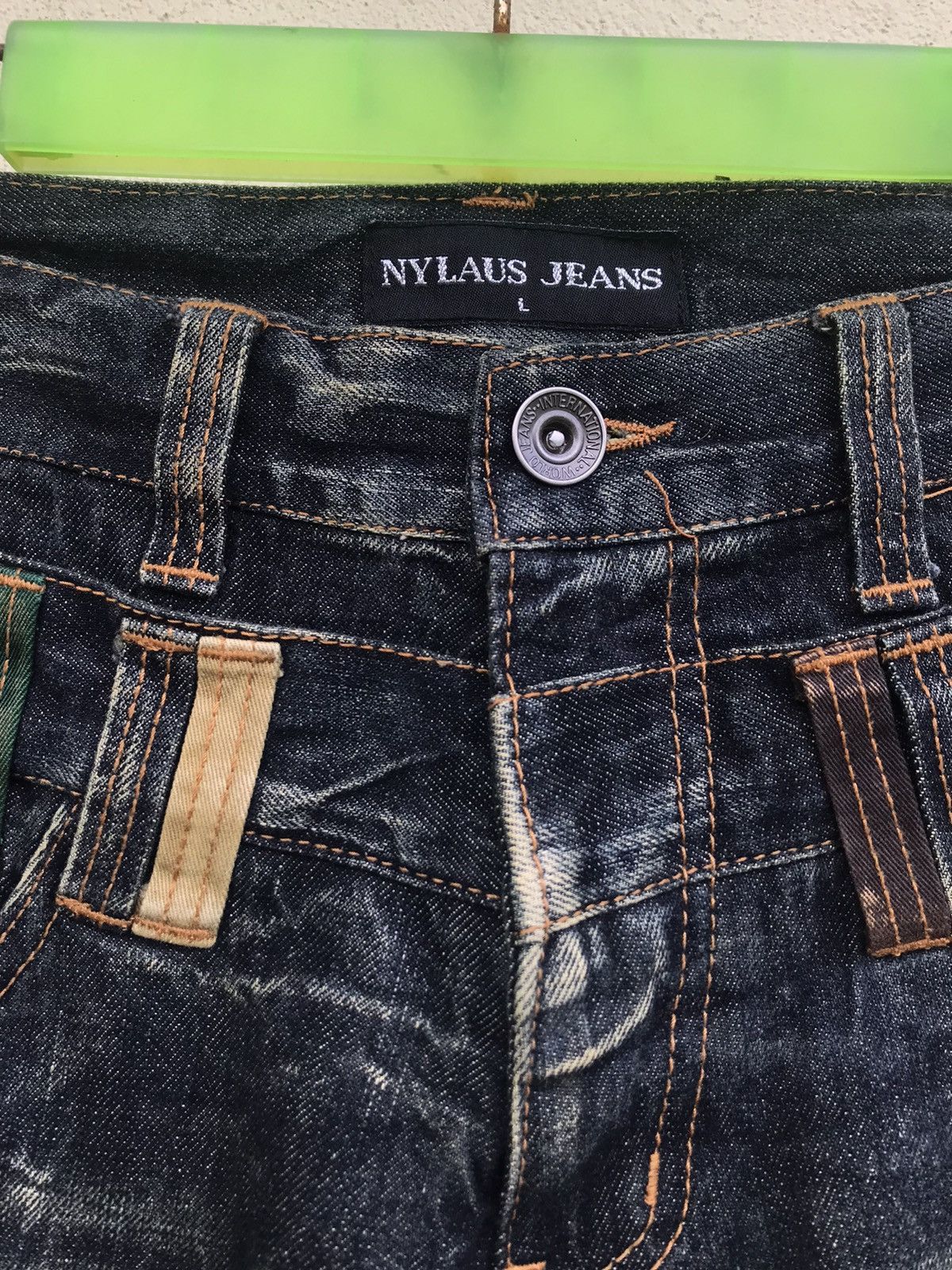 If Six Was Nine × Japanese Brand Nylus Double Waist Denim Size US 32 / EU 48 - 8 Thumbnail