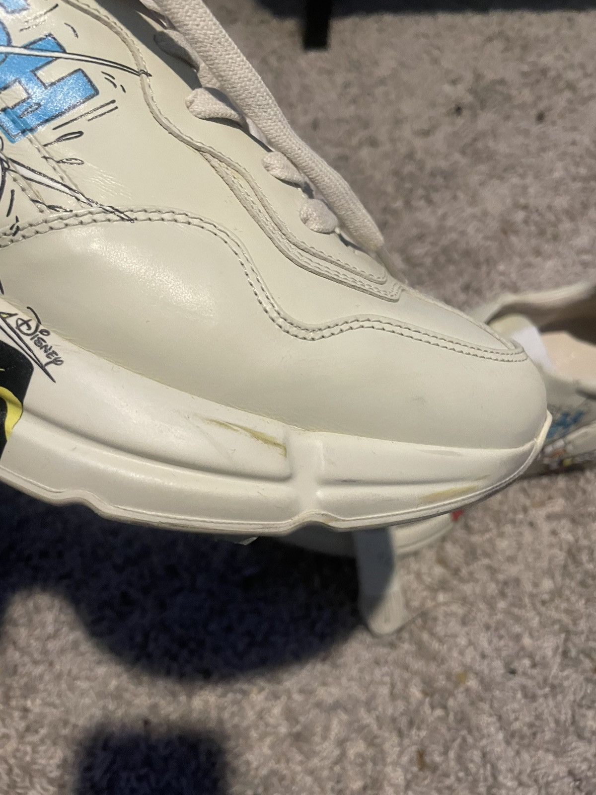 Gucci Disney X Gucci Rhyton ‘Donald Duck’ Size US 7.5 / EU 40-41 - 5 Thumbnail