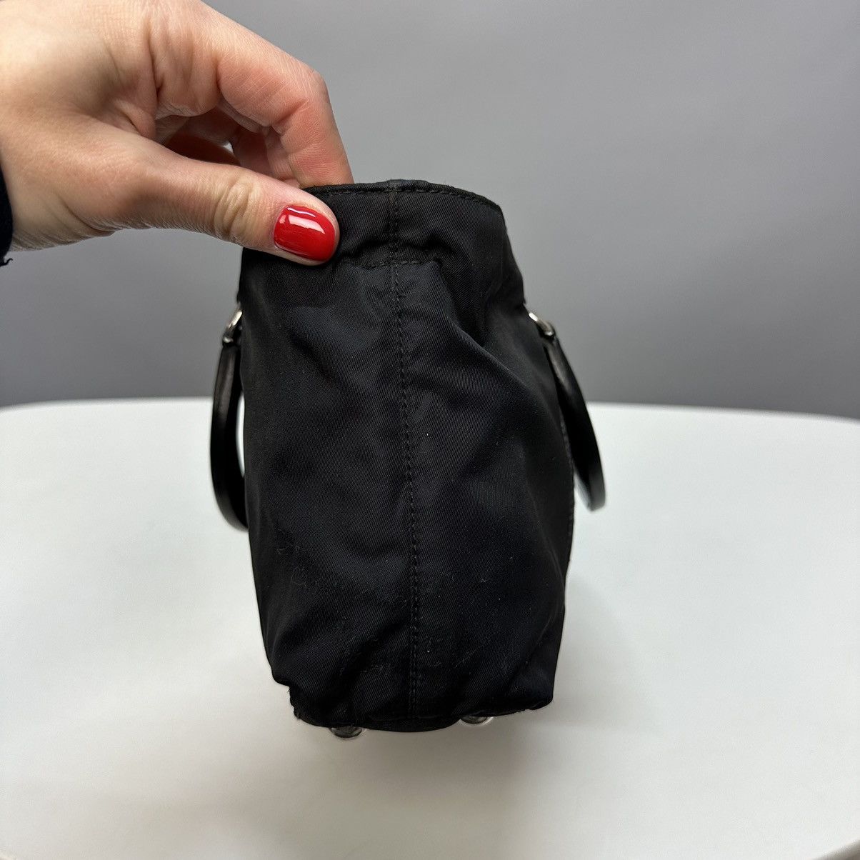 Prada PRADA Hand Bag Nylon 2way Black Auth Size ONE SIZE - 6 Thumbnail
