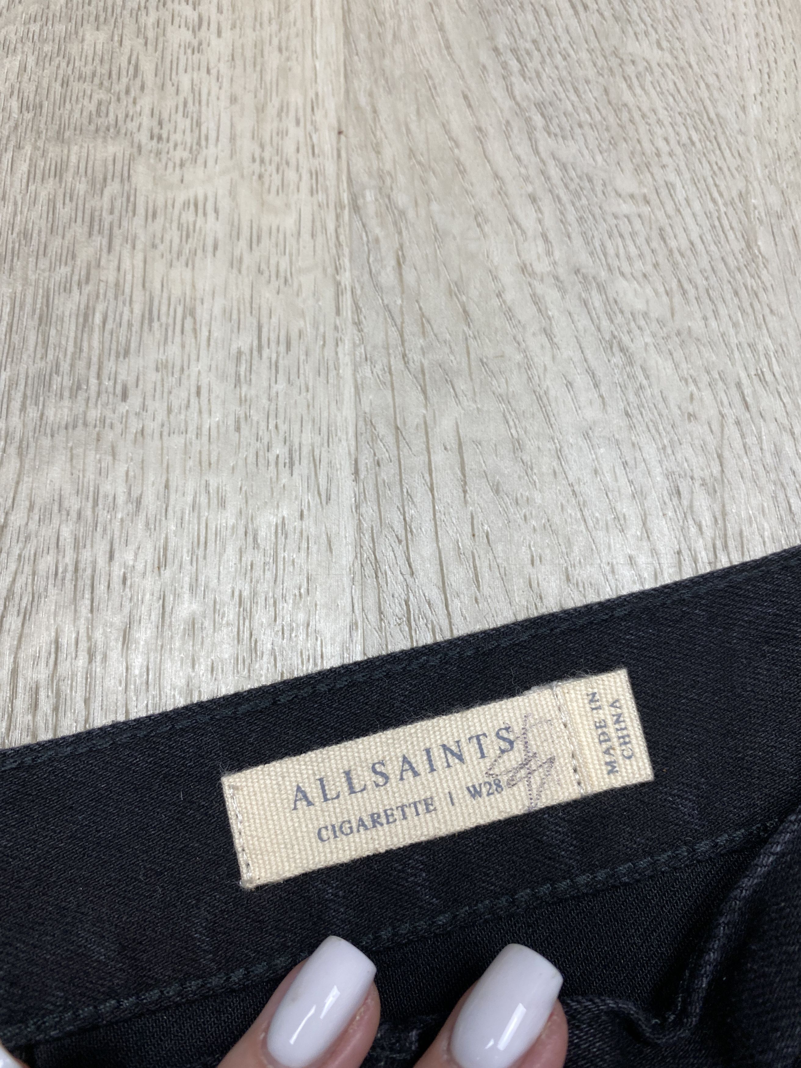 Allsaints Allsaints Cigarette Mens Denim Pants Jeans Size US 28 / EU 44 - 8 Thumbnail