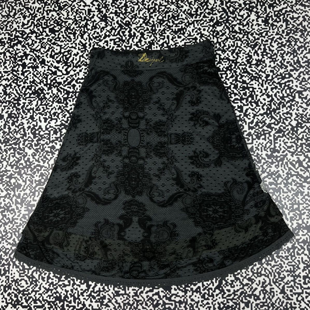 Desigual Vintage Y2K Desigual Floral Japanese Style Retro Midi Skirt Size 28" / US 6 / IT 42 - 9 Thumbnail