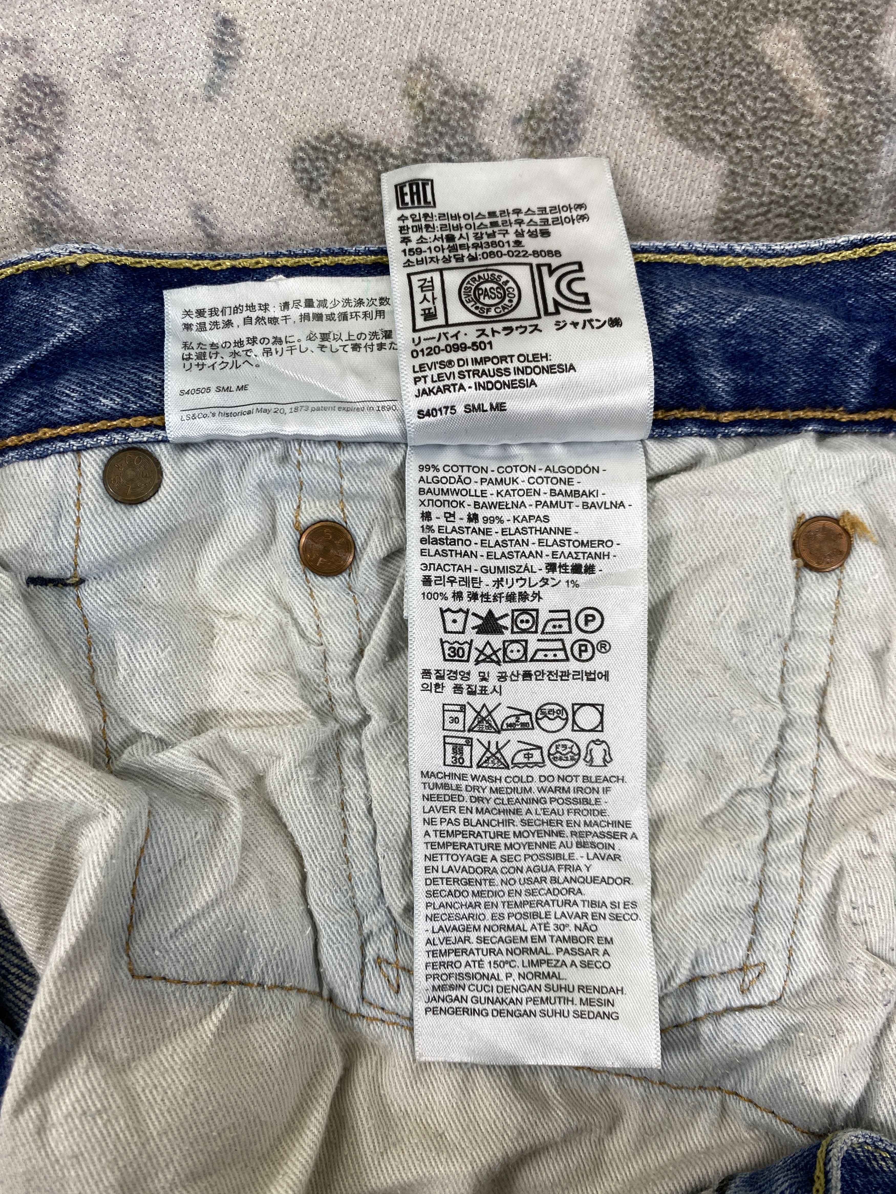 Levi's Dirty Blue Vintage Levi's 501 Jeans 38x32 Denim -JN1589 Size US 38 / EU 54 - 10 Thumbnail
