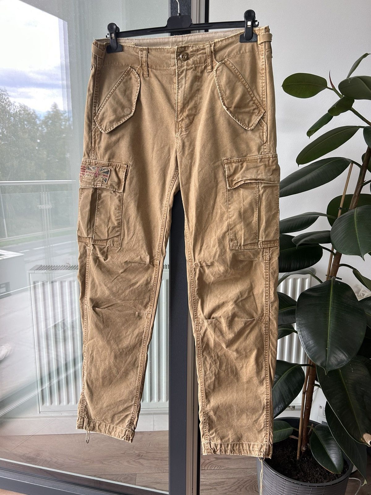 Ralph Lauren × Vintage Ralph Lauren Utility Cargo Pants Y2K Vintage Size US 31 - 1 Thumbnail