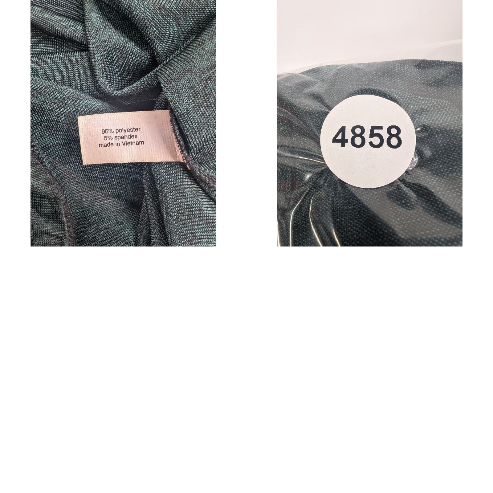 Vintage NWT Lane Bryant Emerald Green Dolman Sleeve V-Neck Top Back Keyhole Size 14/16 Size XL / US 12-14 / IT 48-50 - 8 Thumbnail