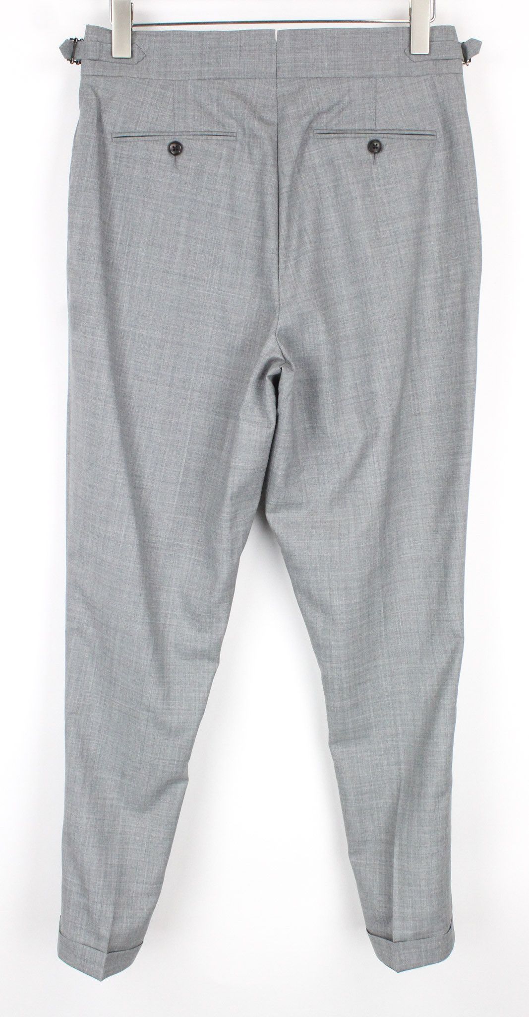 Suitsupply LA SPALLA UK40R Grey Slim Wool S120 Suit 73241 Size 40R - 13 Thumbnail